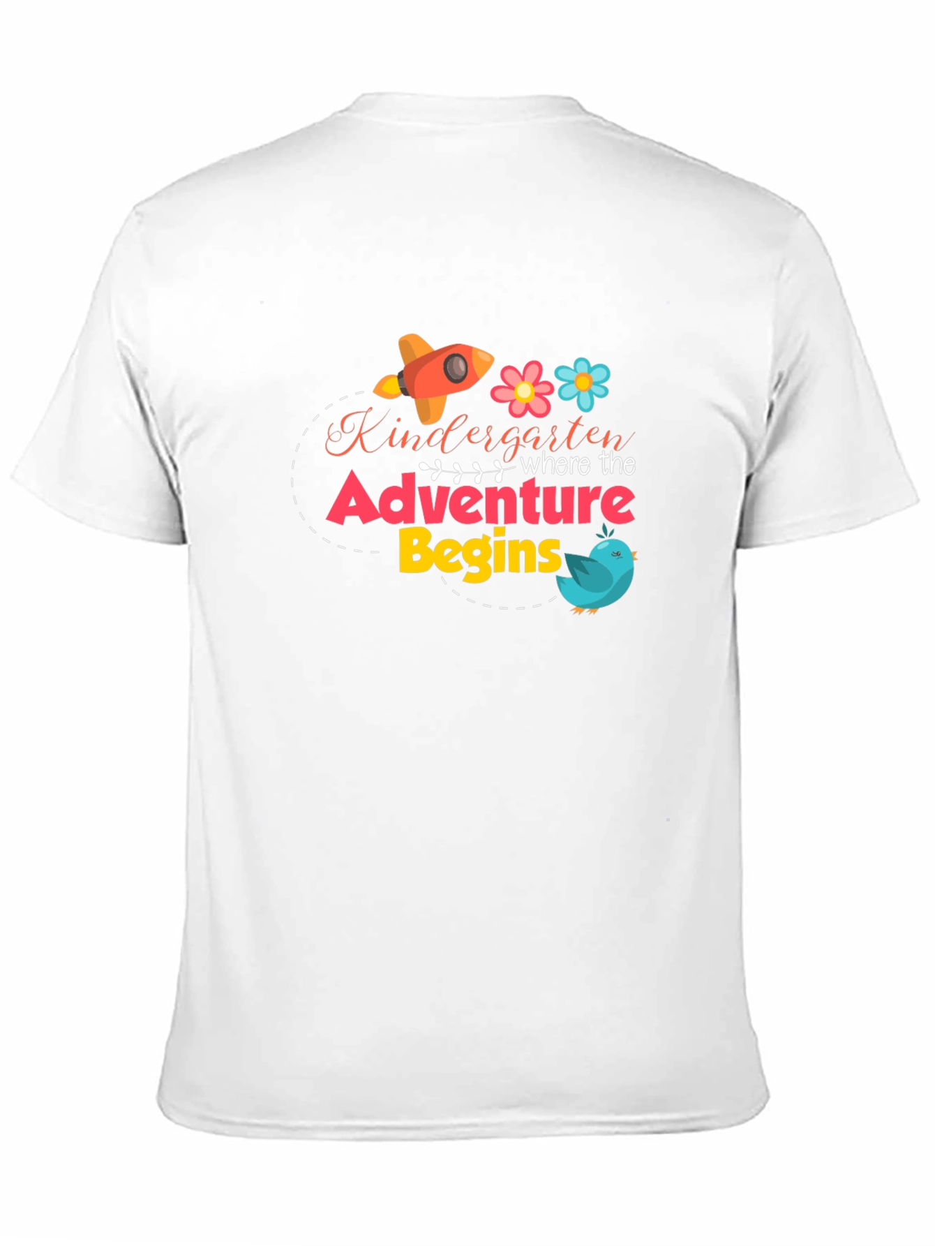 Kindergarten Adventure Begins Black T-Shirt