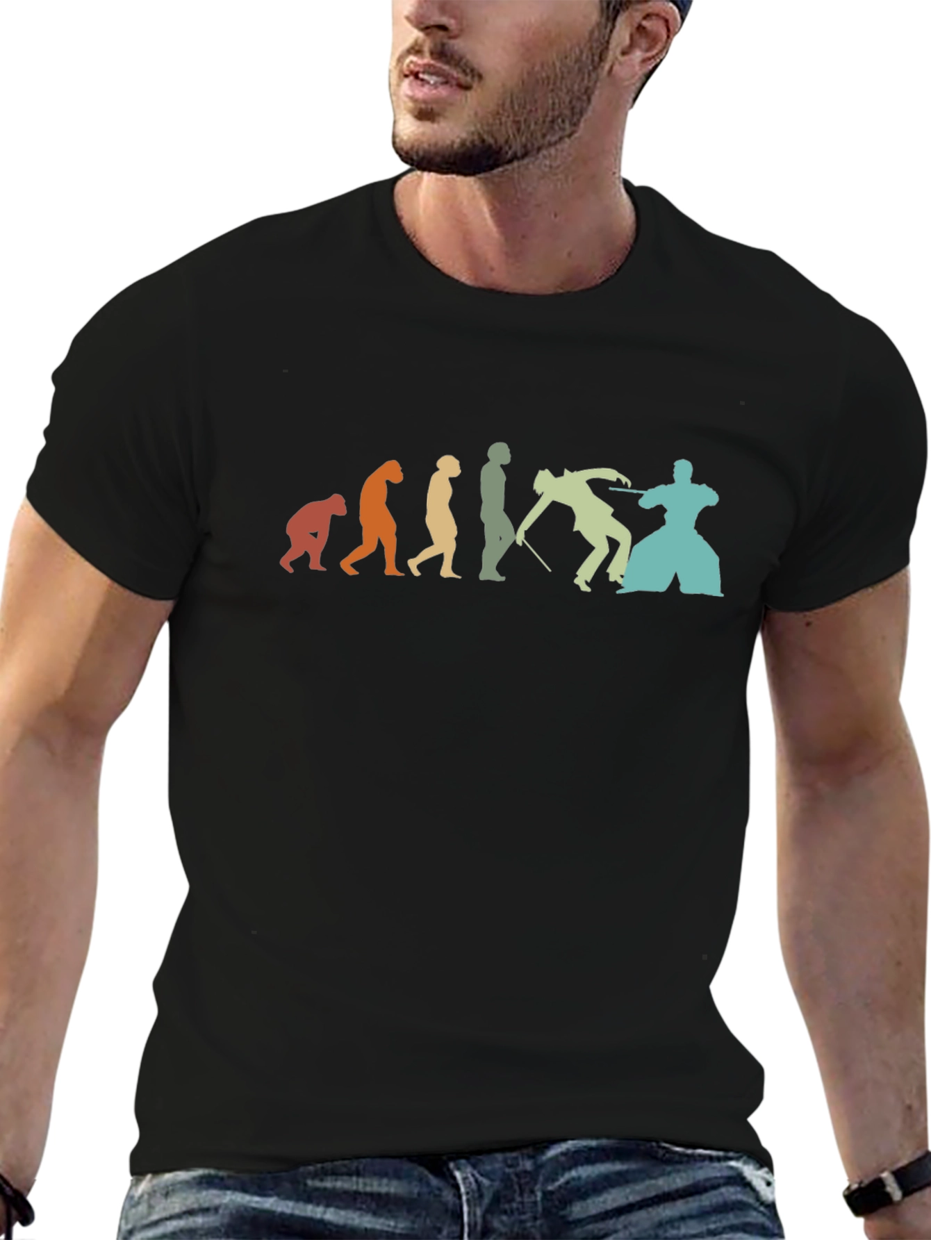 Martial Arts Evolution Graphic Tee