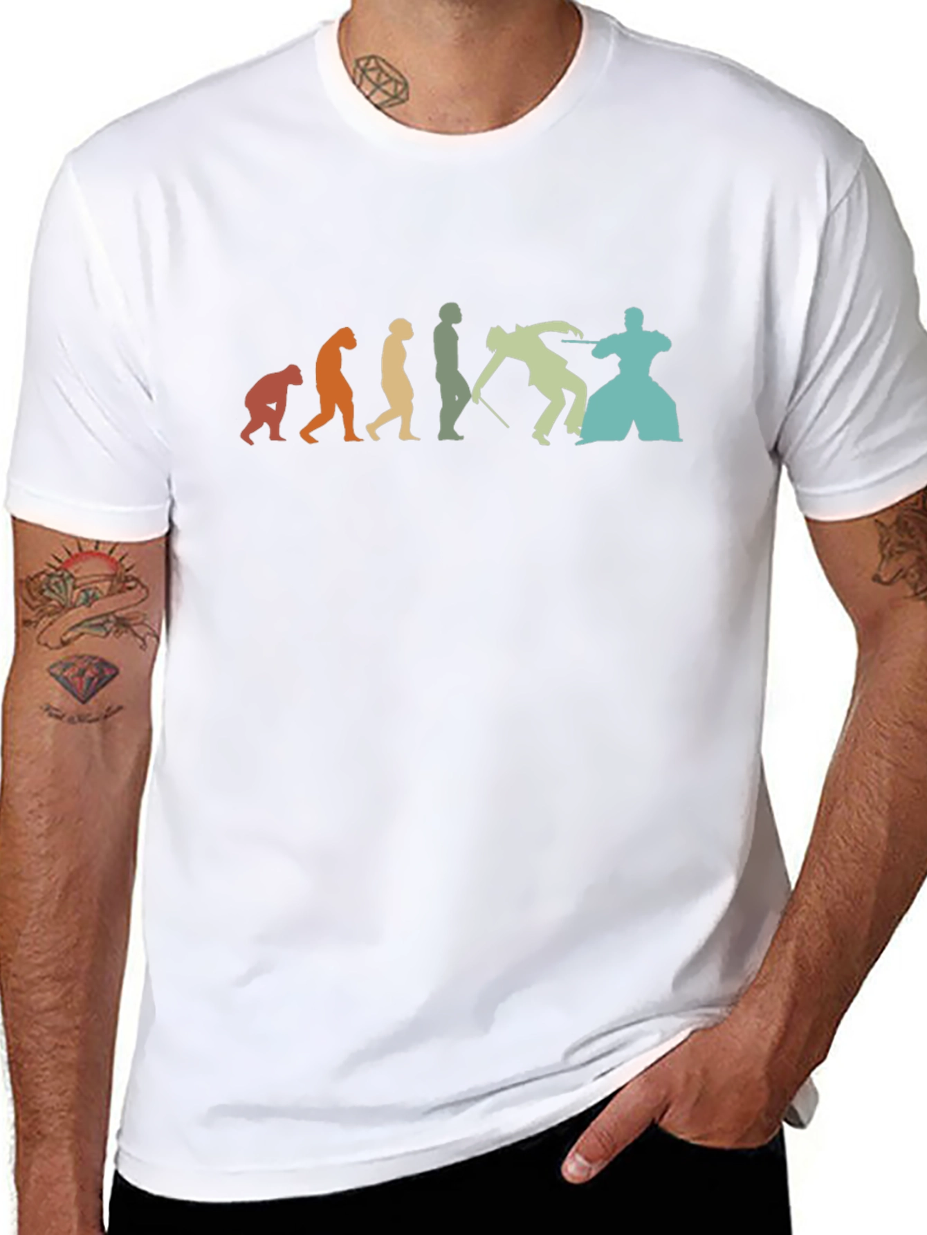 Martial Arts Evolution Graphic Tee