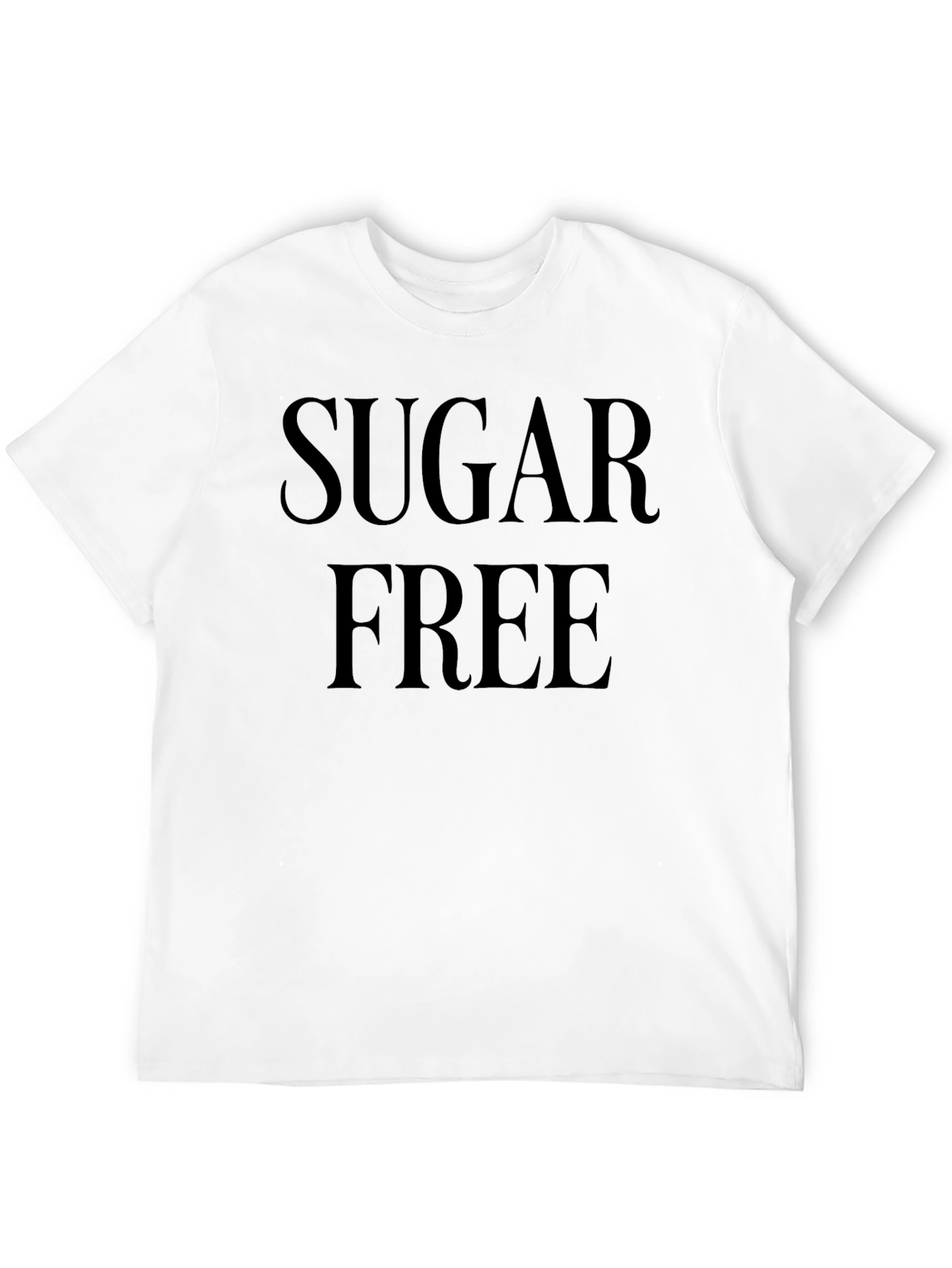 Sugar Free Black Graphic T-Shirt