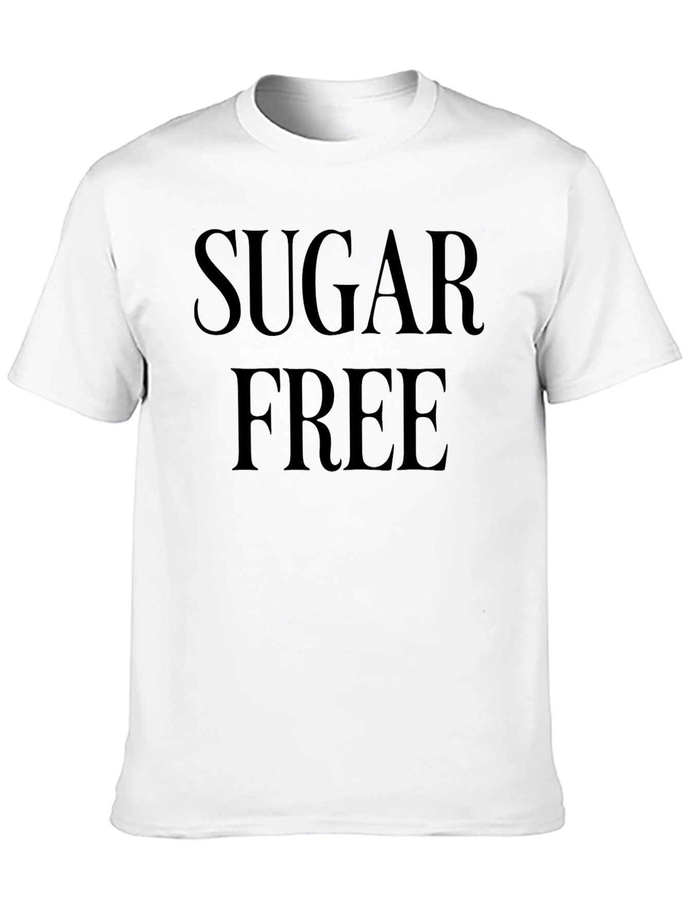 Sugar Free Black Graphic T-Shirt