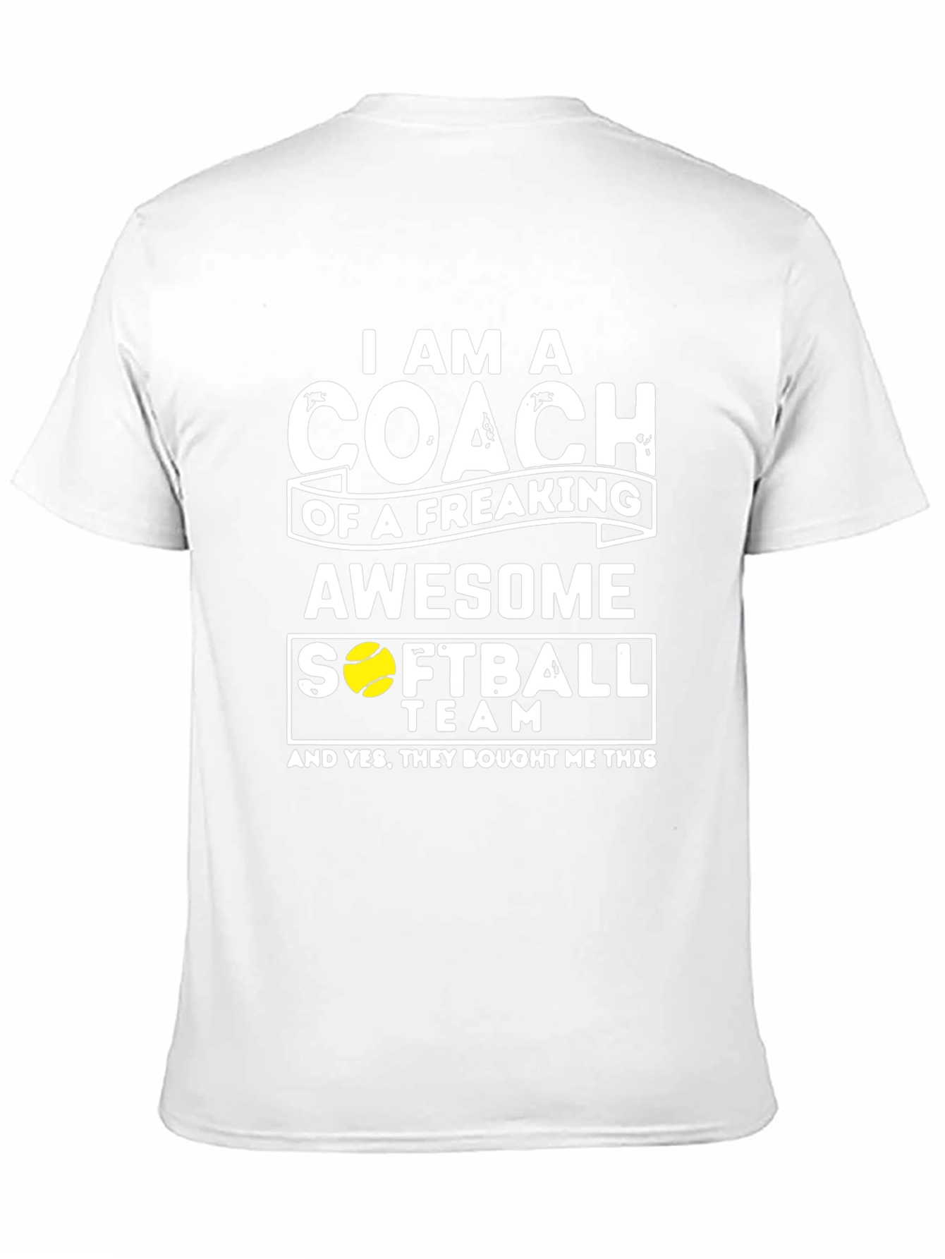 Awesome Softball Coach T-Shirt