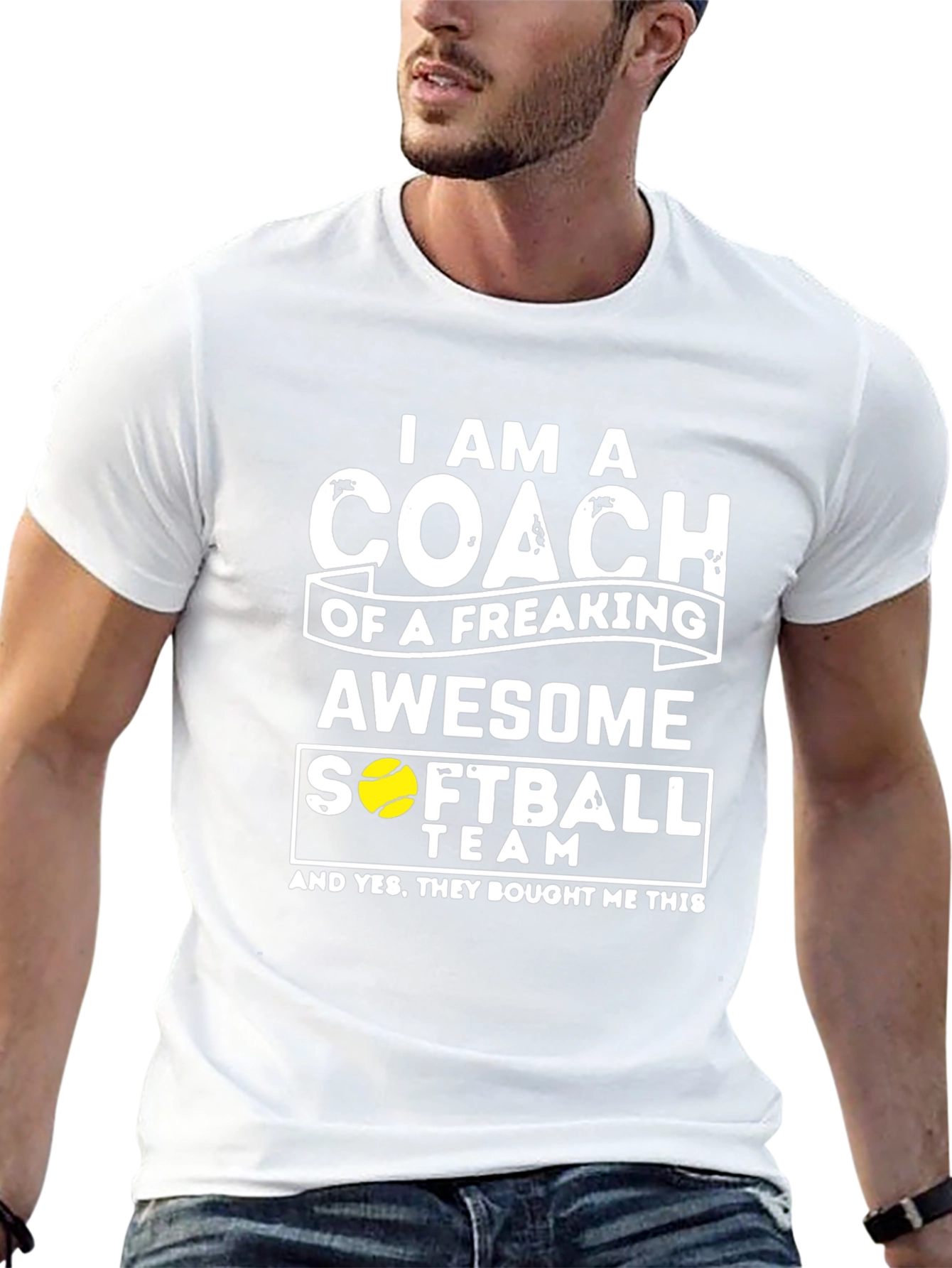 Awesome Softball Coach T-Shirt