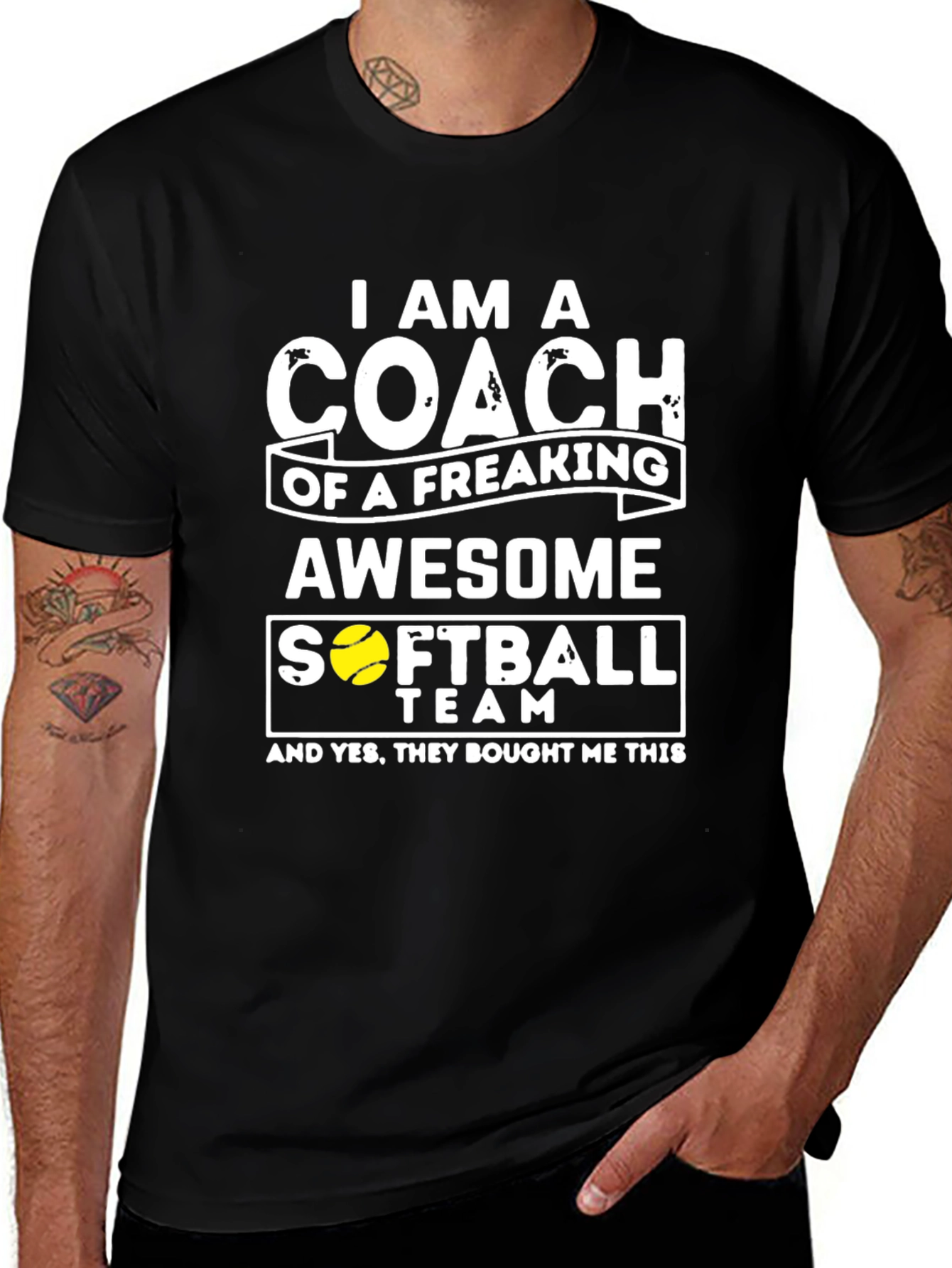 Awesome Softball Coach T-Shirt