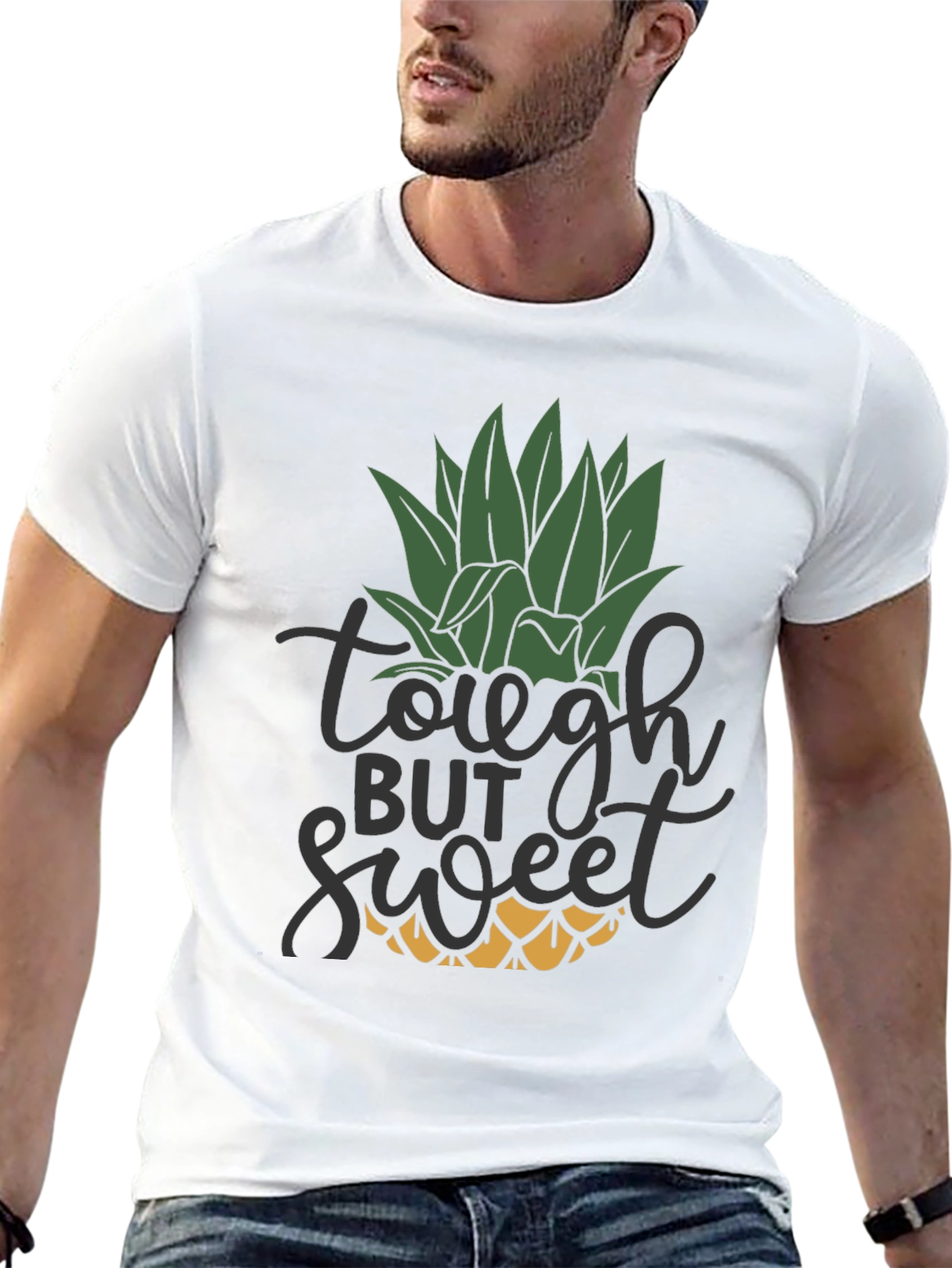 Tough But Sweet Pineapple Graphic Tee
