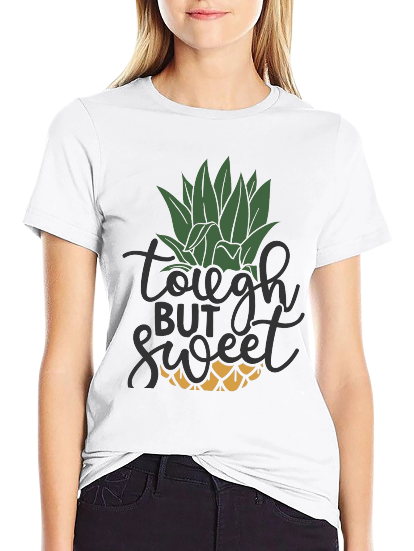 Tough But Sweet Pineapple Graphic Tee