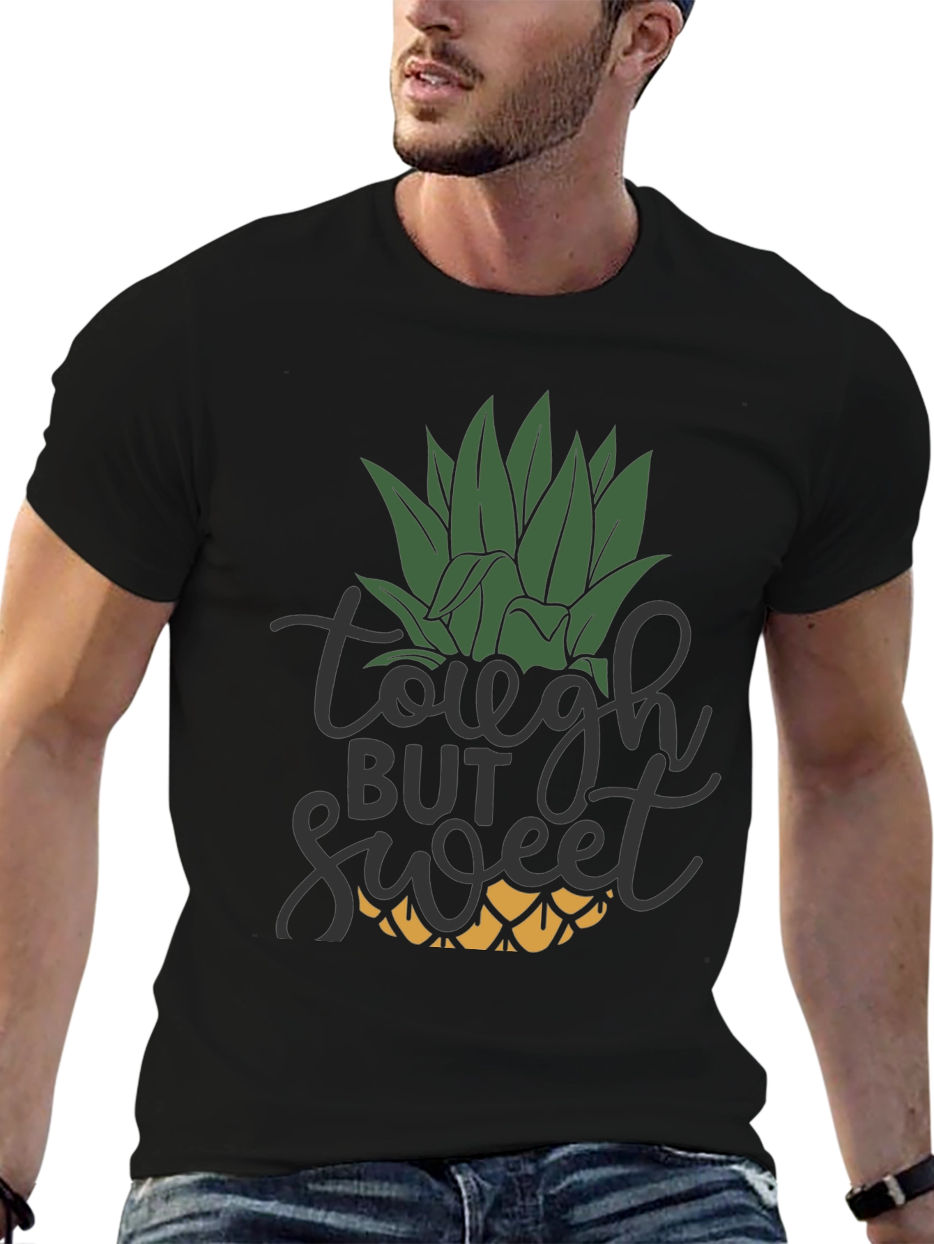 Tough But Sweet Pineapple Graphic Tee