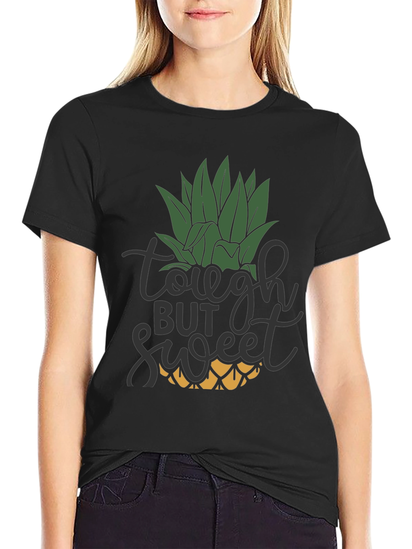 Tough But Sweet Pineapple Graphic Tee