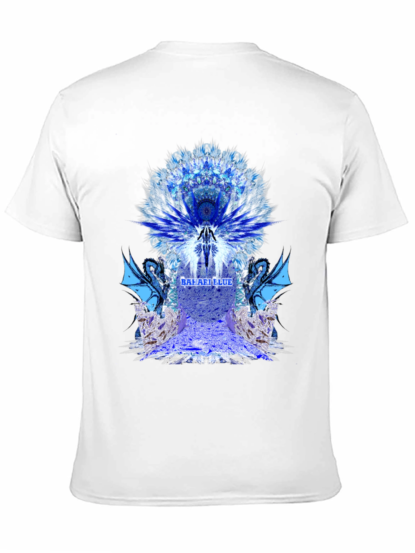 Celestial Dragon Graphic Tee - Black