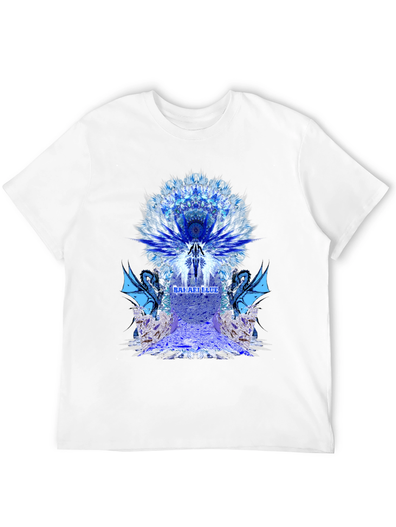 Celestial Dragon Graphic Tee - Black