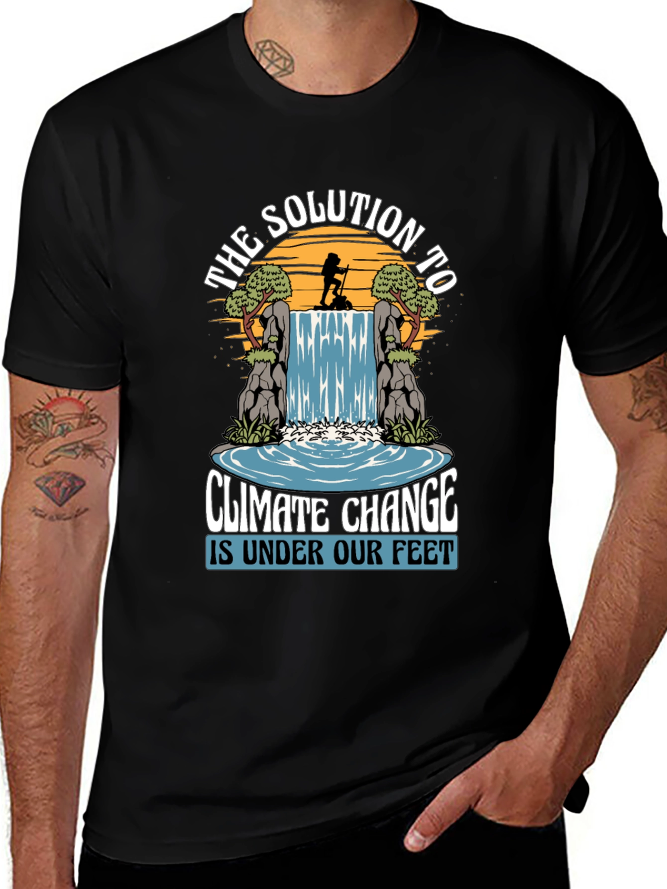 Eco-Conscious Climate Change Solution T-Shirt