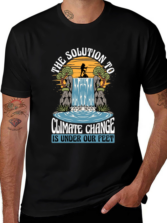 Eco-Conscious Climate Change Solution T-Shirt