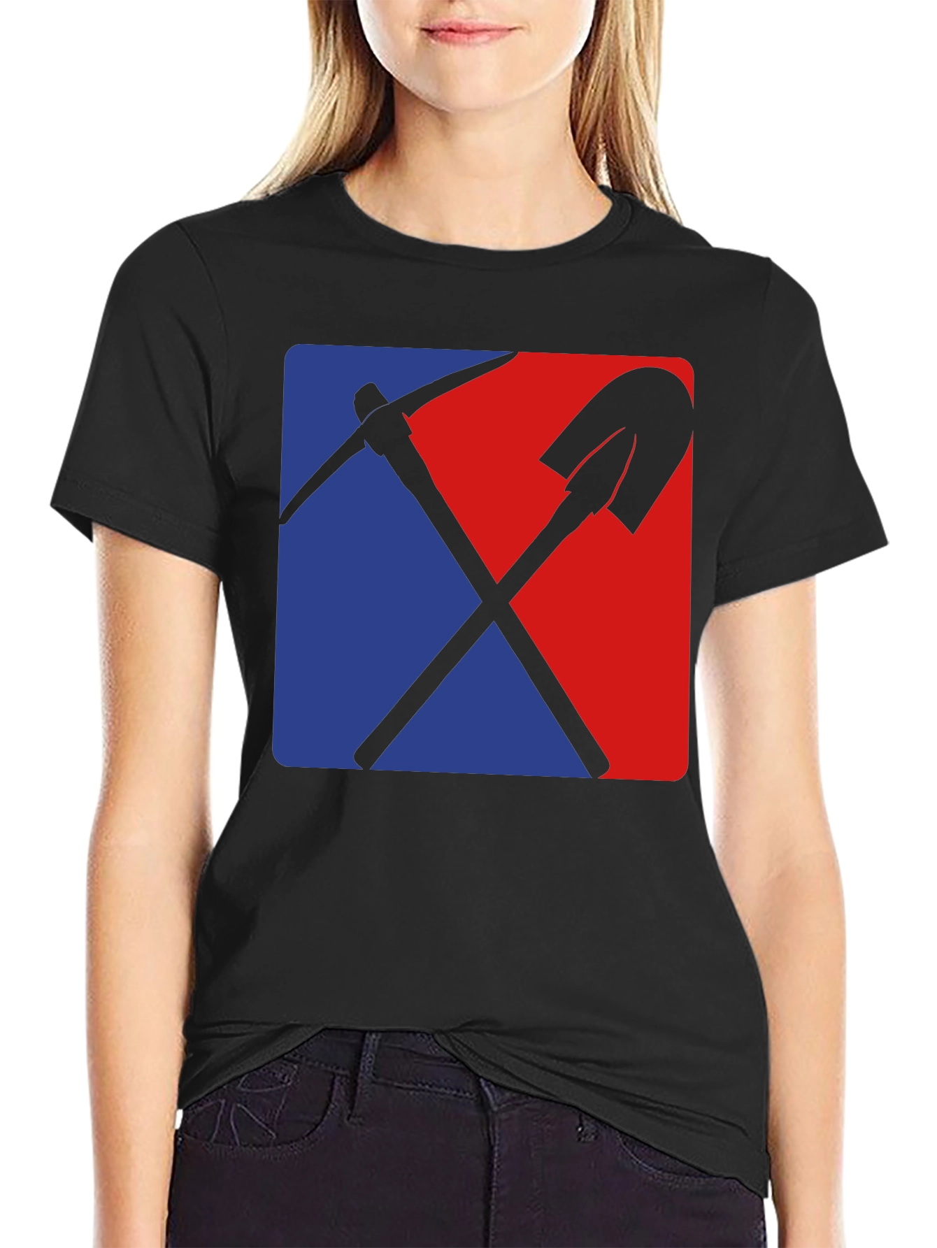 Pickaxe & Shovel Graphic Tee - Miners Delight!