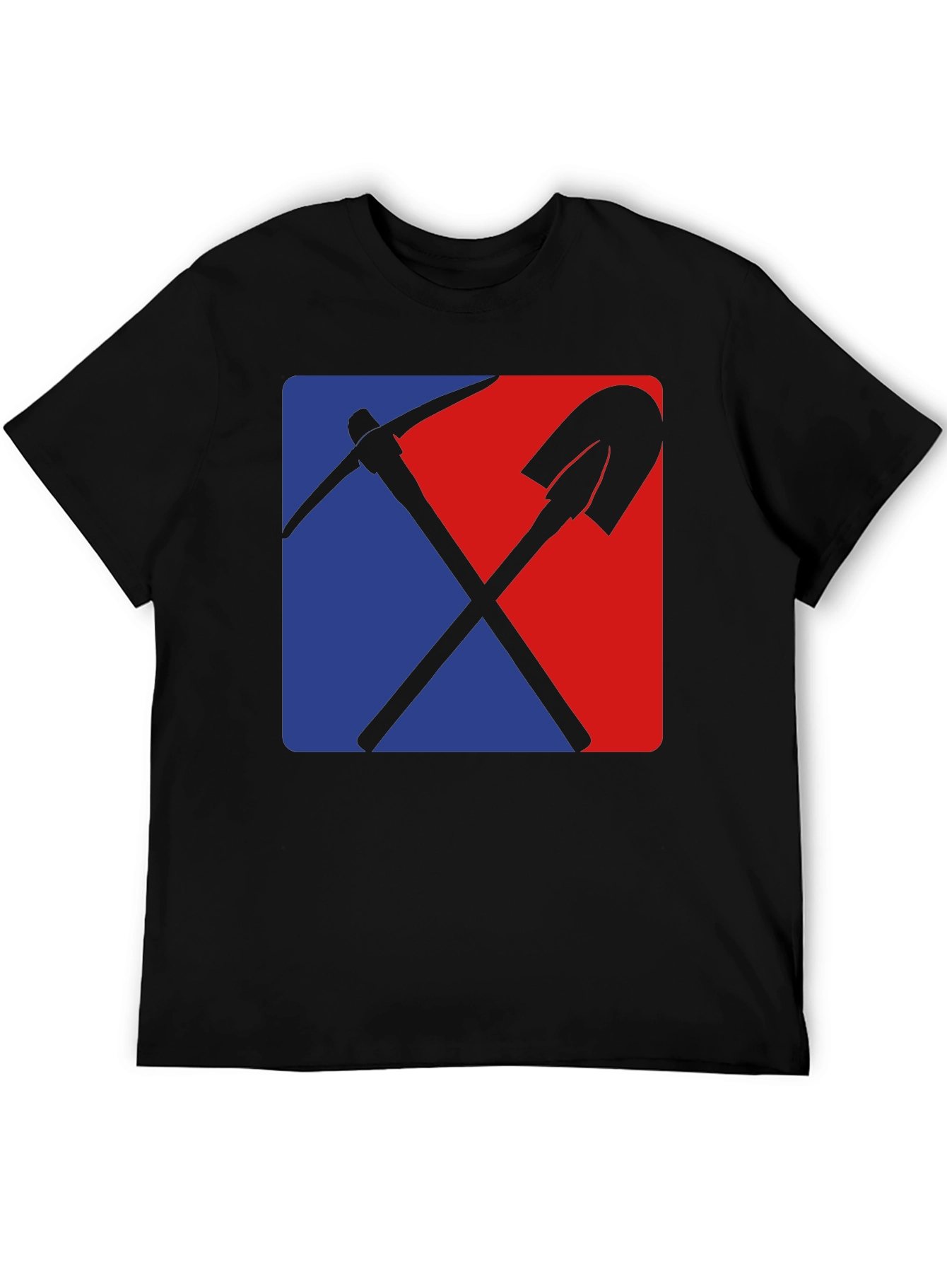 Pickaxe & Shovel Graphic Tee - Miners Delight!