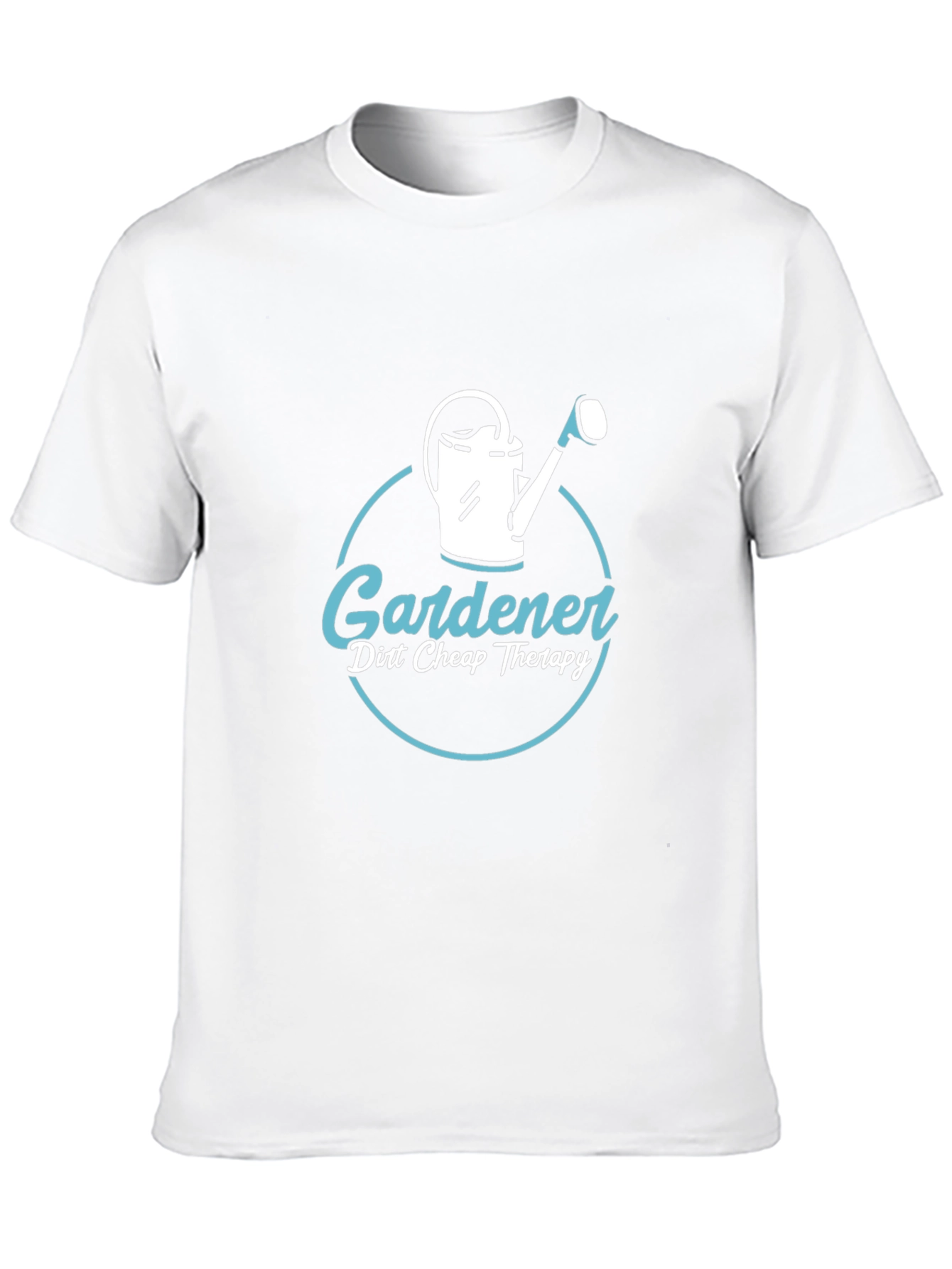 Gardener Therapy T-Shirt - Black Graphic Tee