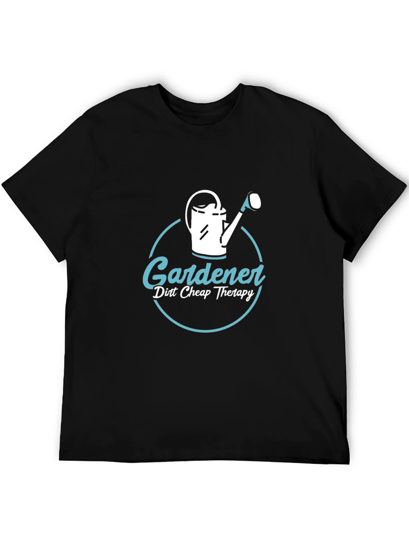 Gardener Therapy T-Shirt - Black Graphic Tee