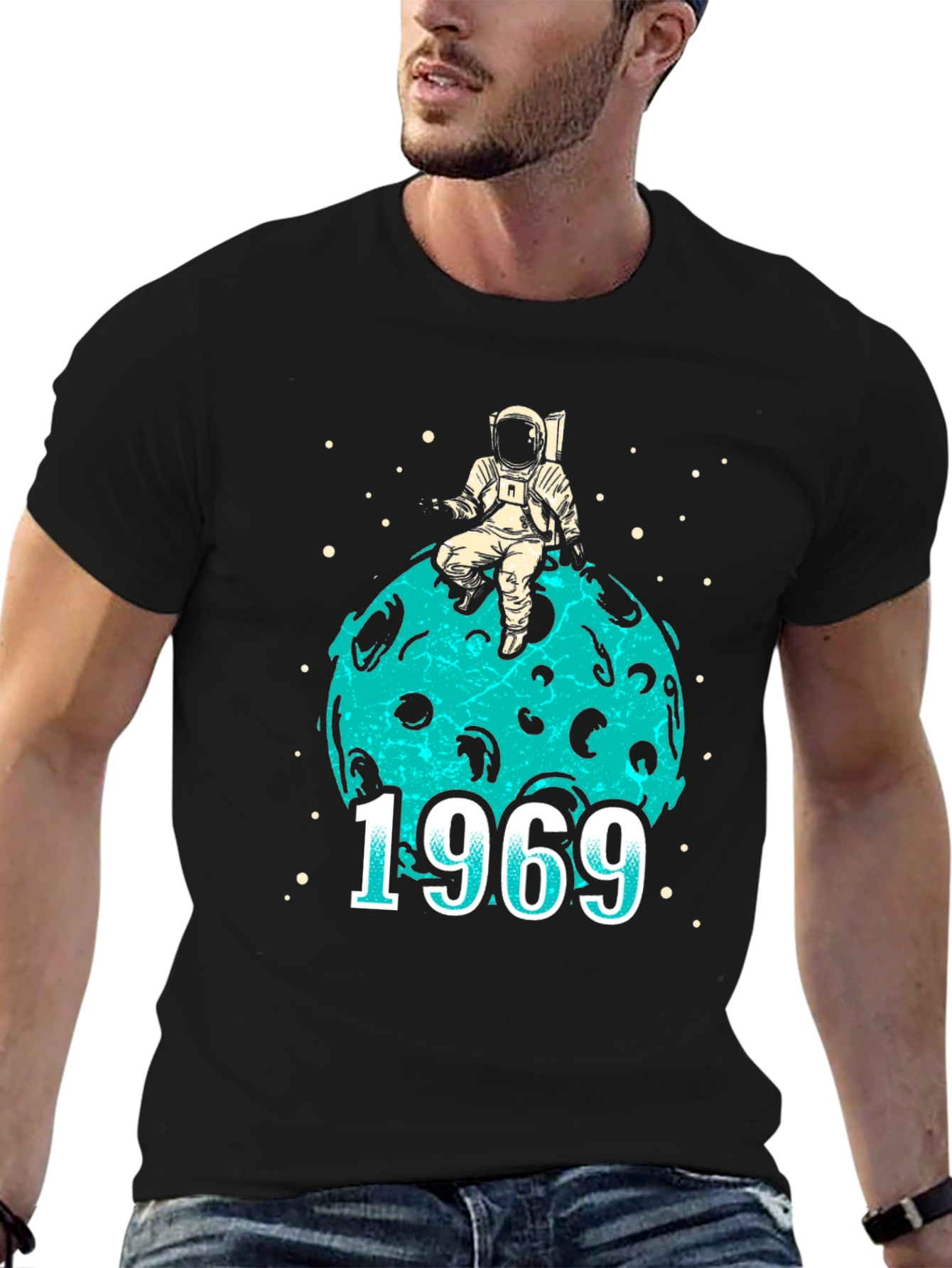 1969 Moon Landing T-Shirt - Astronaut Tee