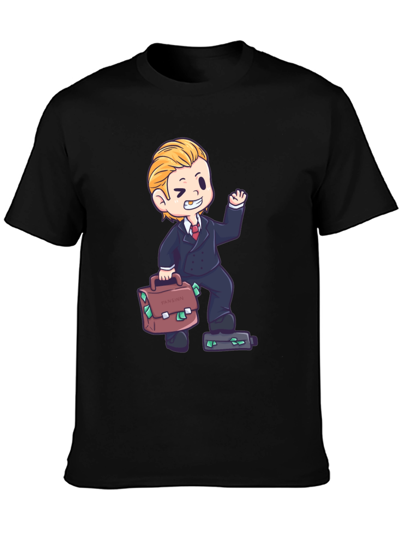 Cartoon Tycoon Graphic Tee