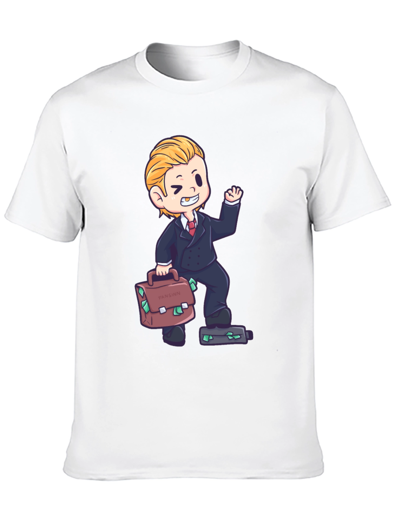 Cartoon Tycoon Graphic Tee