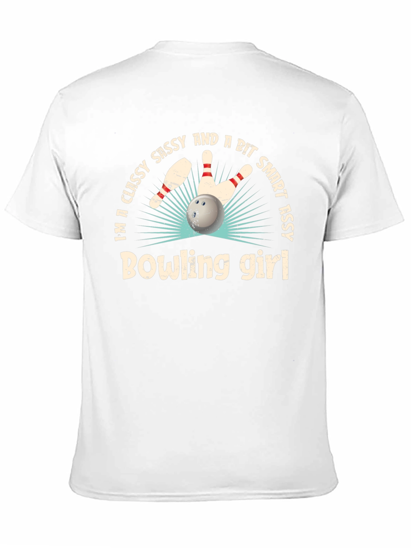 Classy Sassy Bowling Girl T-Shirt