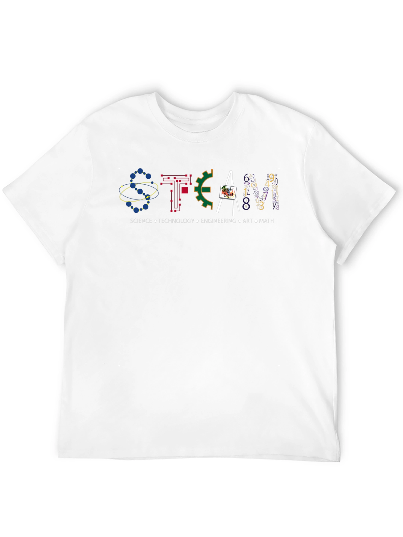 STEM T-Shirt - Science Tech Engineering Art Math Tee