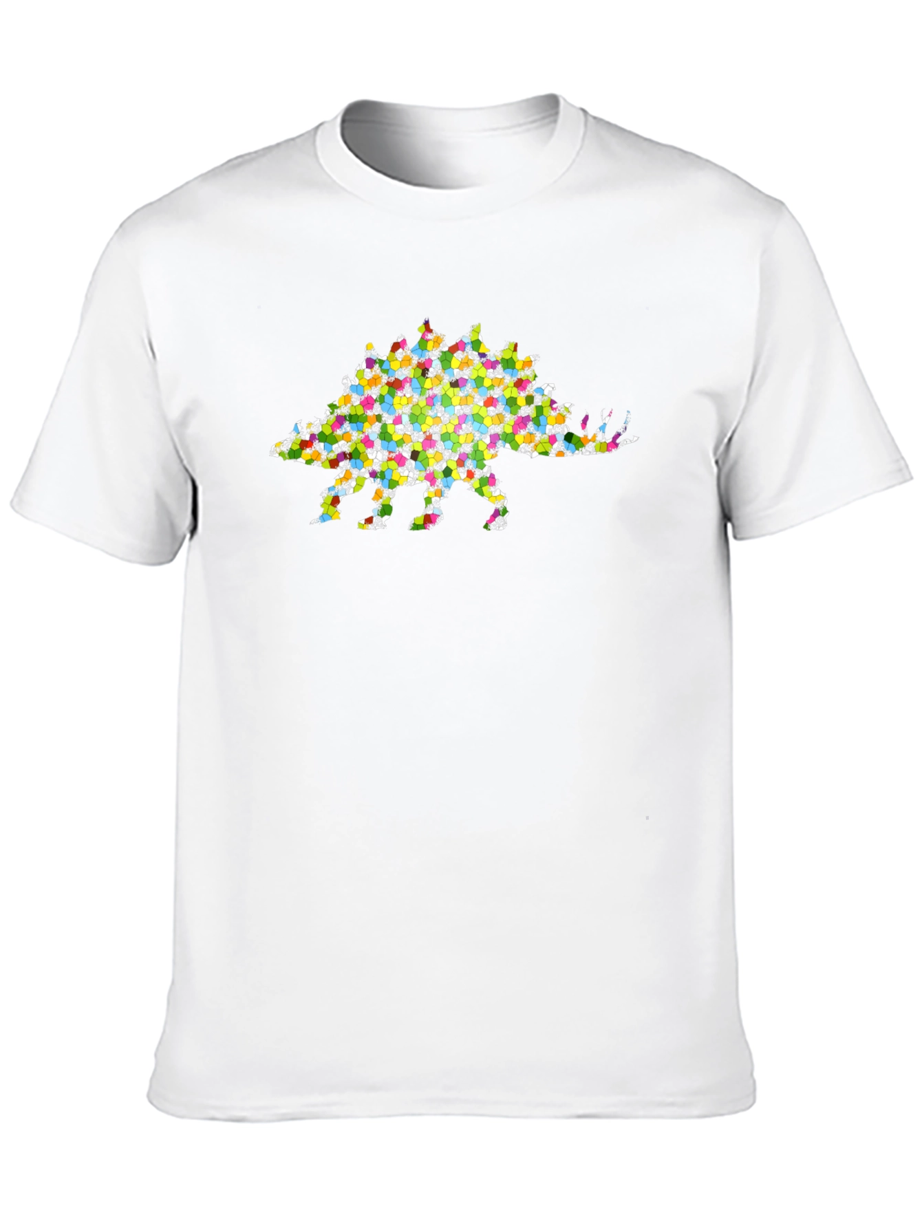 Dinosaur Mosaic T-Shirt - Black