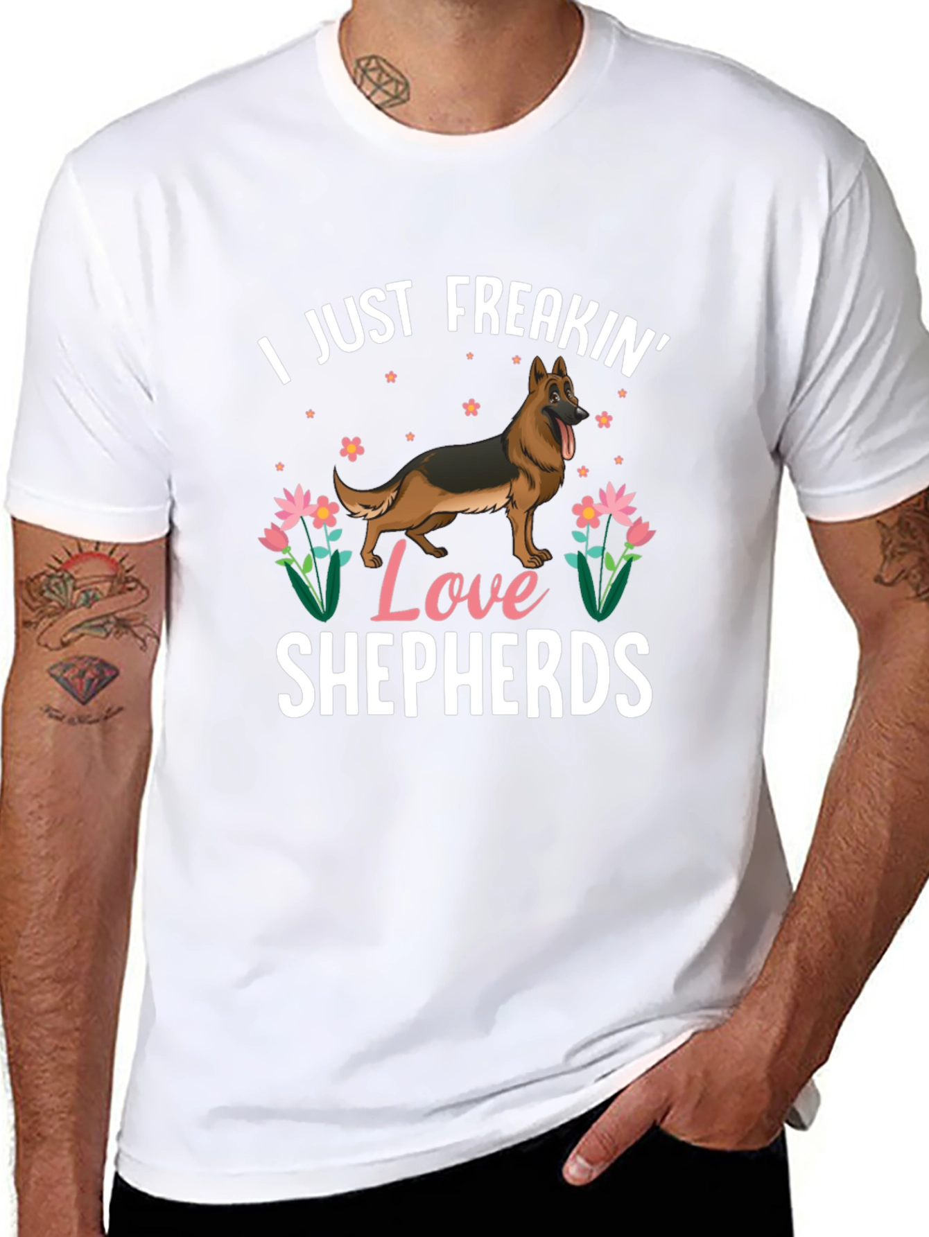 I Just Freakin Love Shepherds T-Shirt