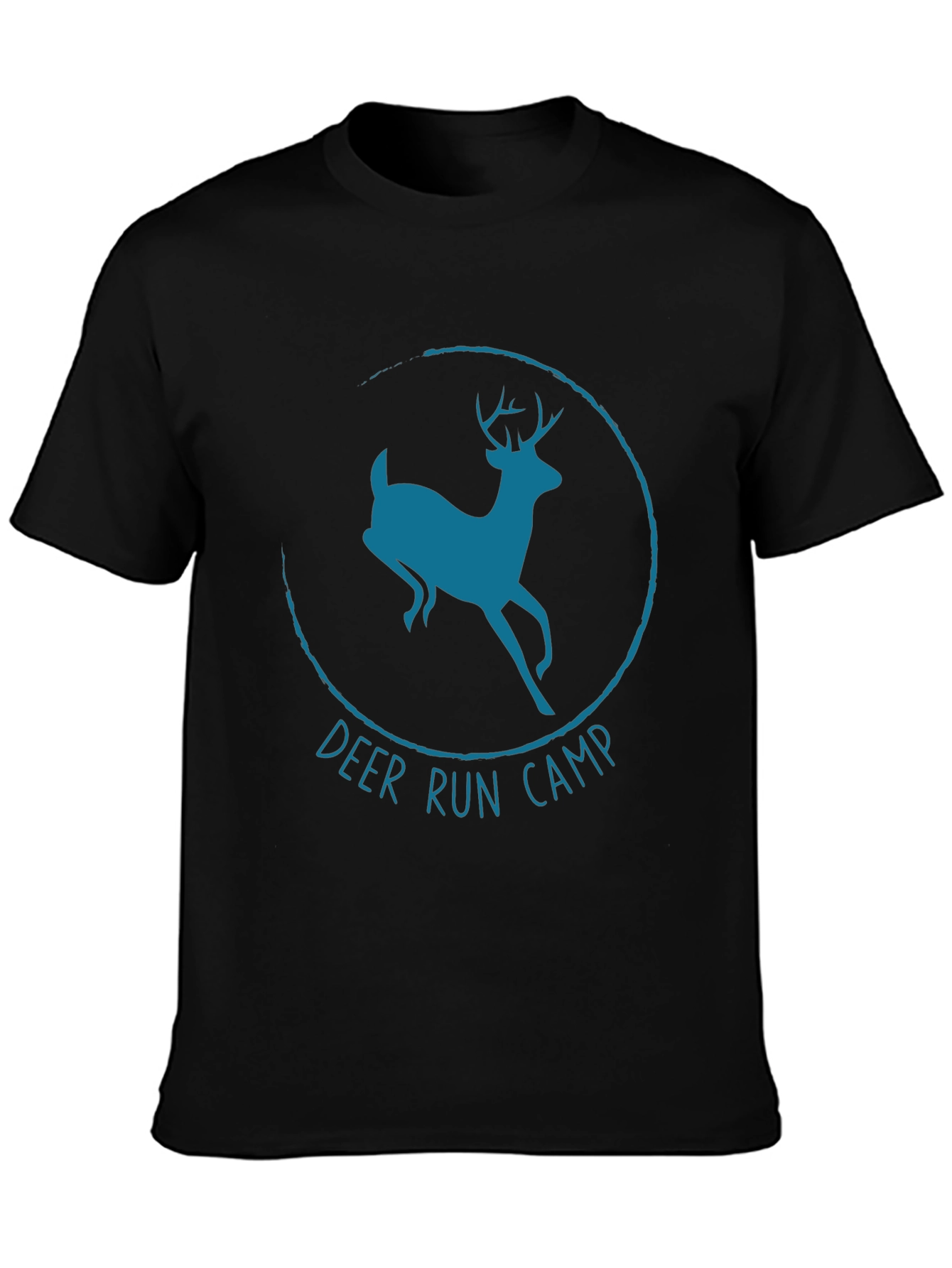 Deer Run Camp T-Shirt - Black
