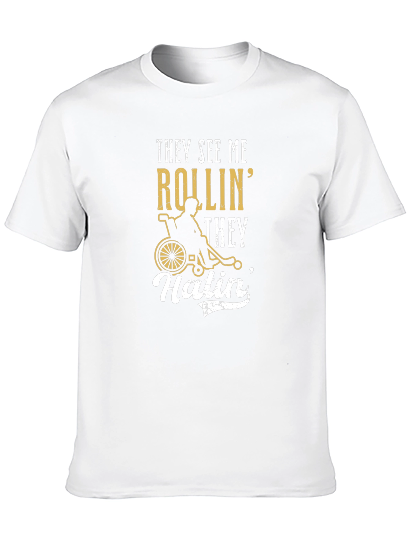 Rollin They Hatin Graphic Tee