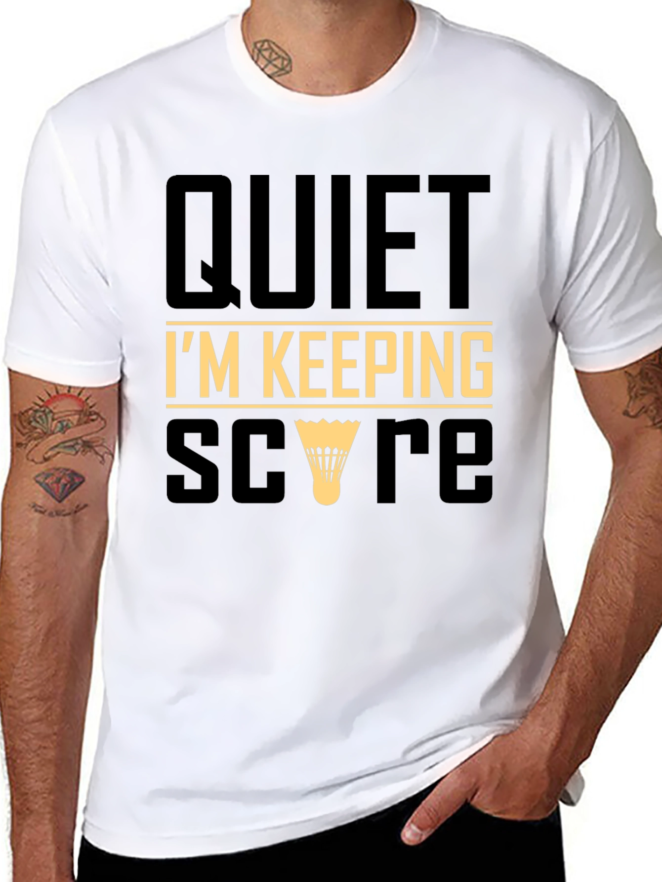 Quiet Im Keeping Score T-Shirt