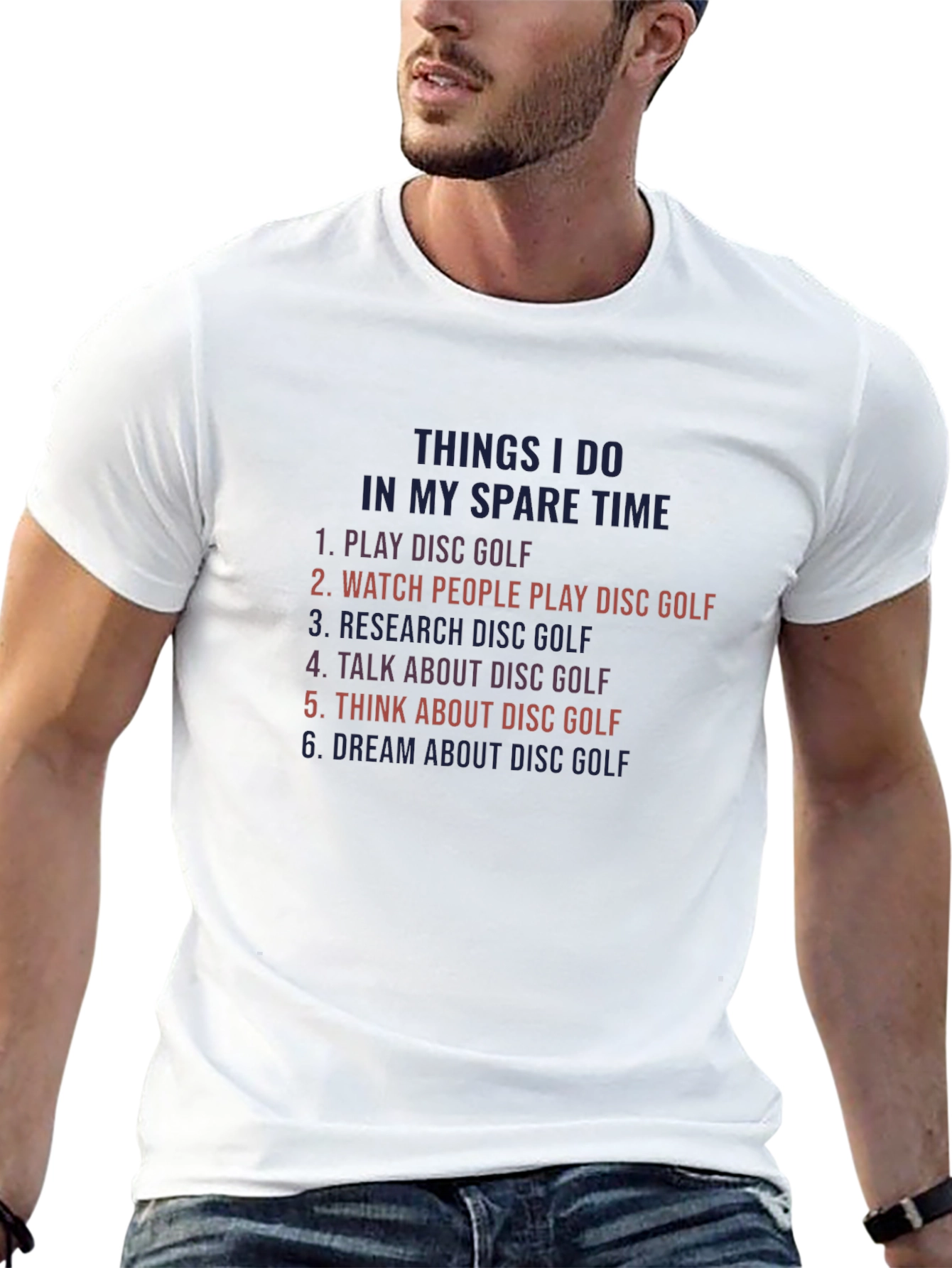 Disc Golf Spare Time T-Shirt