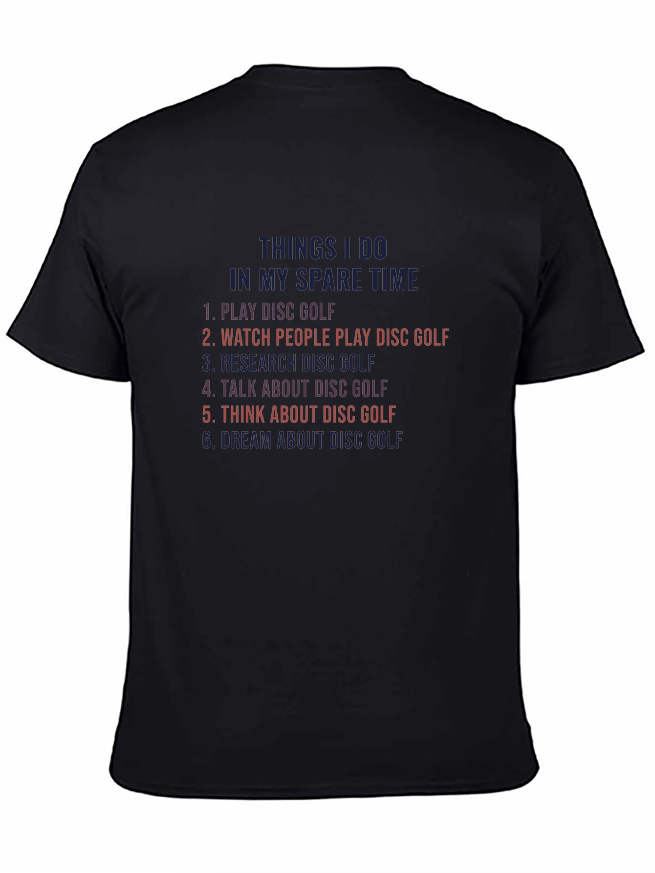 Disc Golf Spare Time T-Shirt