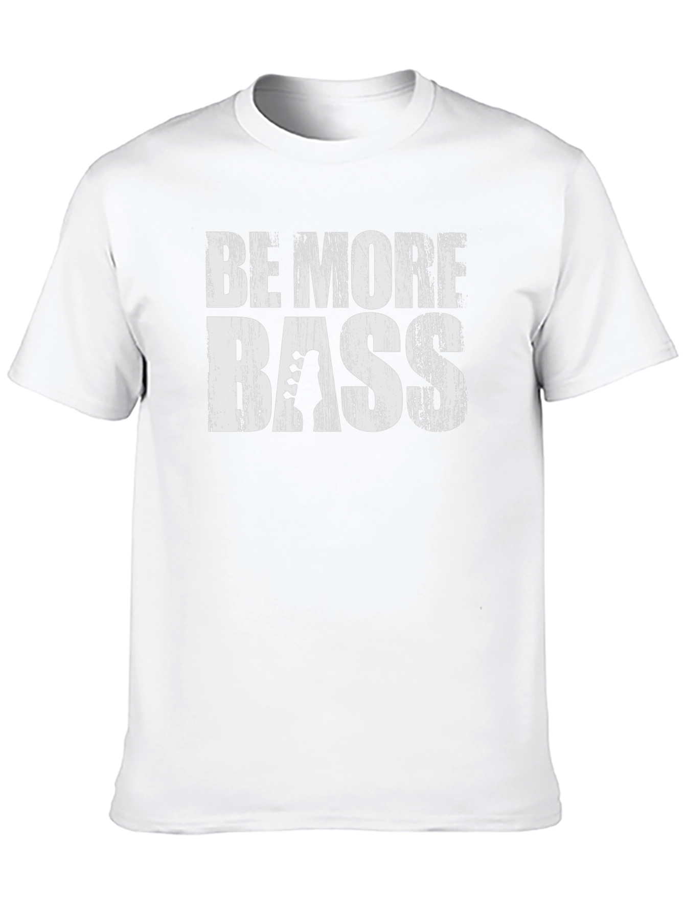 Be More Bass Black Graphic T-Shirt