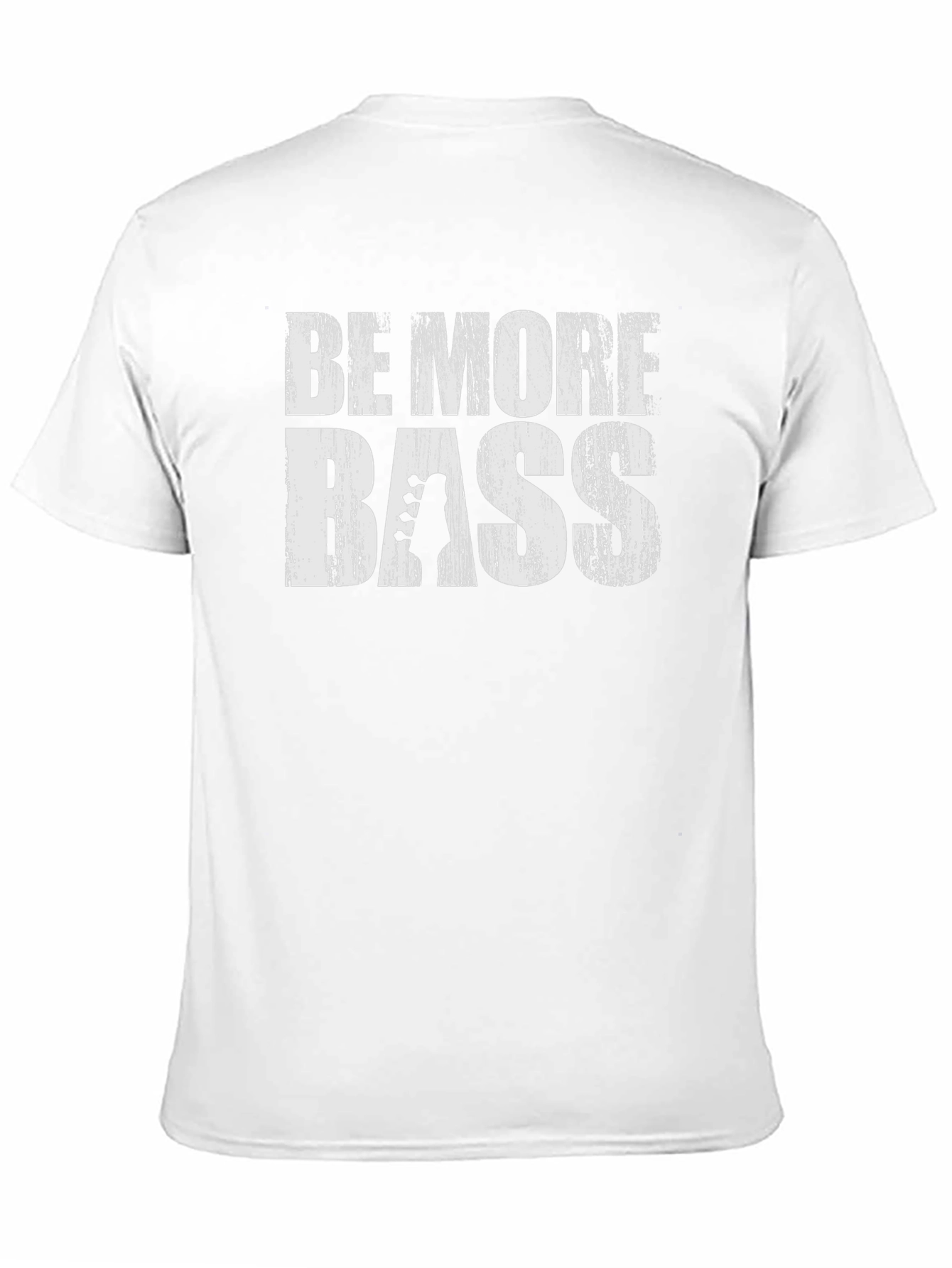 Be More Bass Black Graphic T-Shirt
