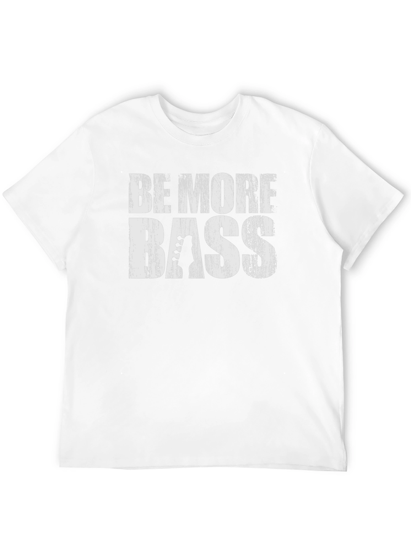 Be More Bass Black Graphic T-Shirt