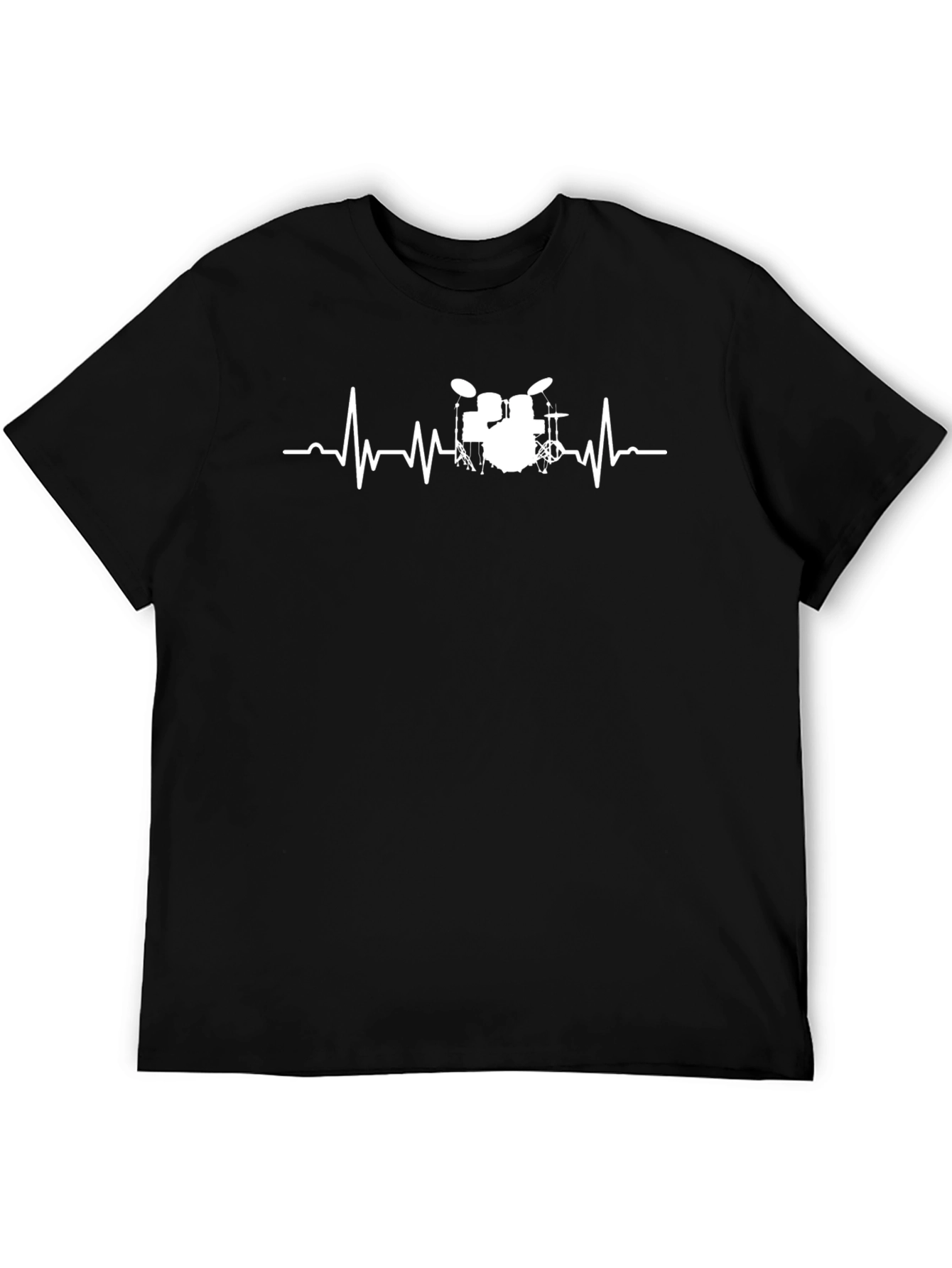 Drum Beat Heartbeat T-Shirt - Musician Tee