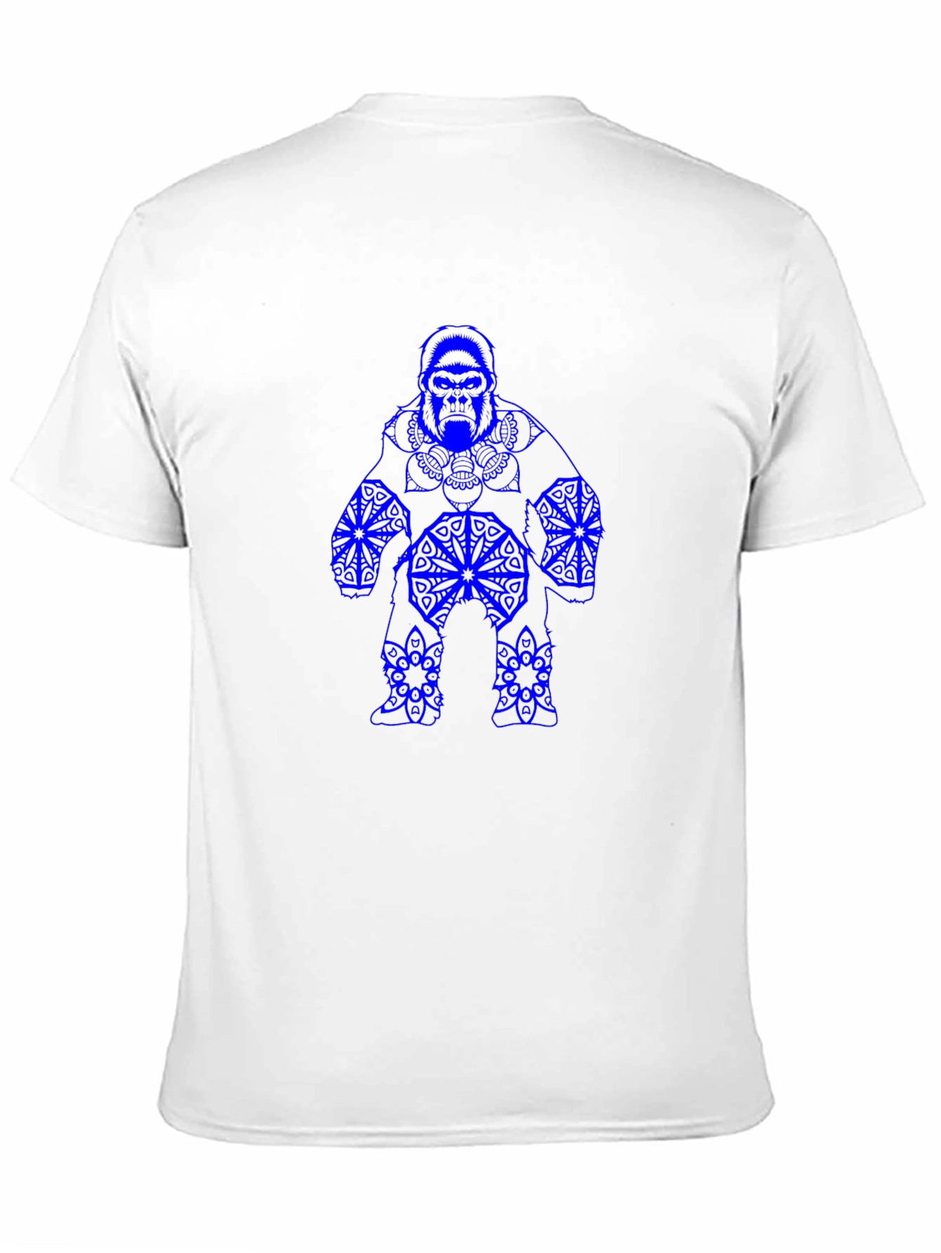 Black Tee with Gorilla Graphic