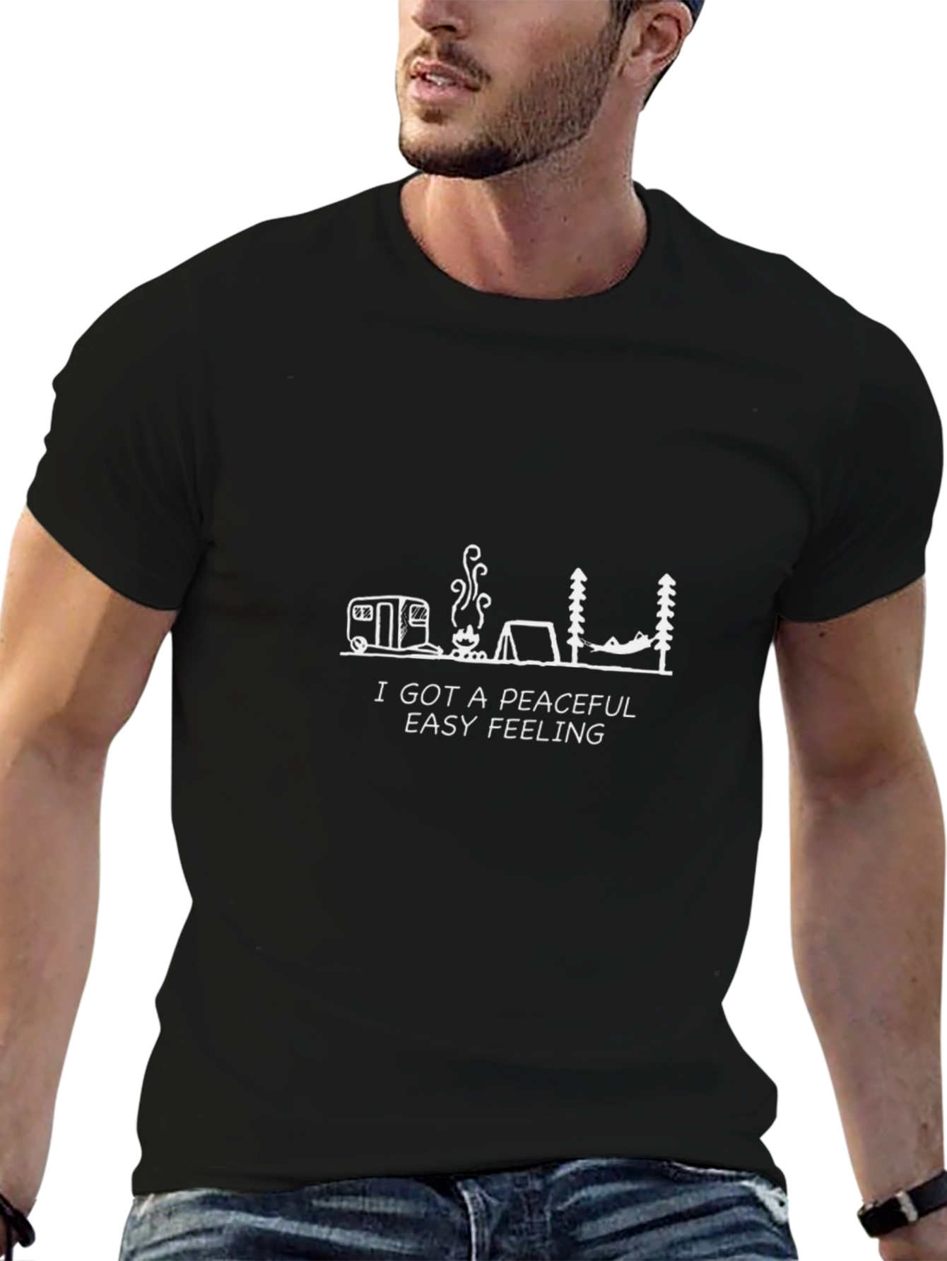 Peaceful Easy Feeling Camping T-Shirt