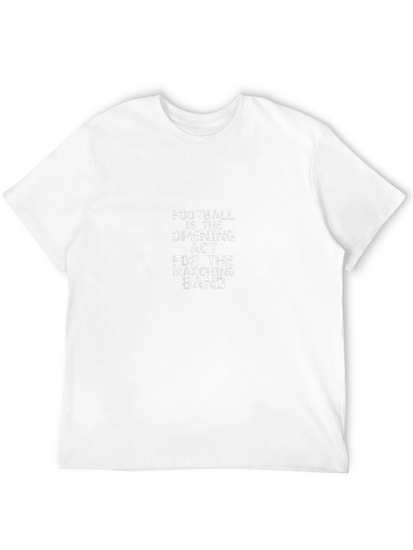 Football Marching Band Graphic Tee