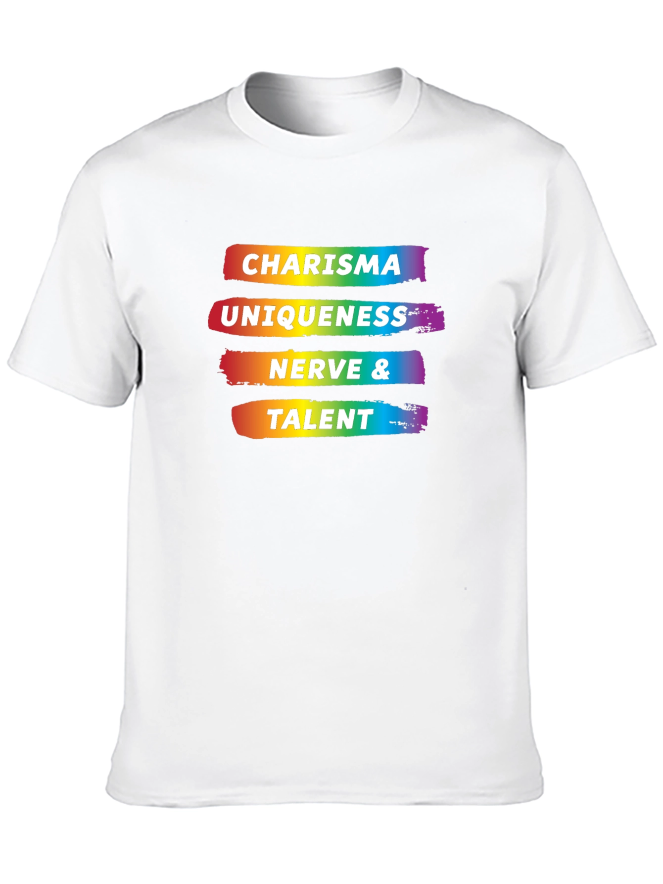 Charisma Uniqueness Nerve & Talent Graphic Tee