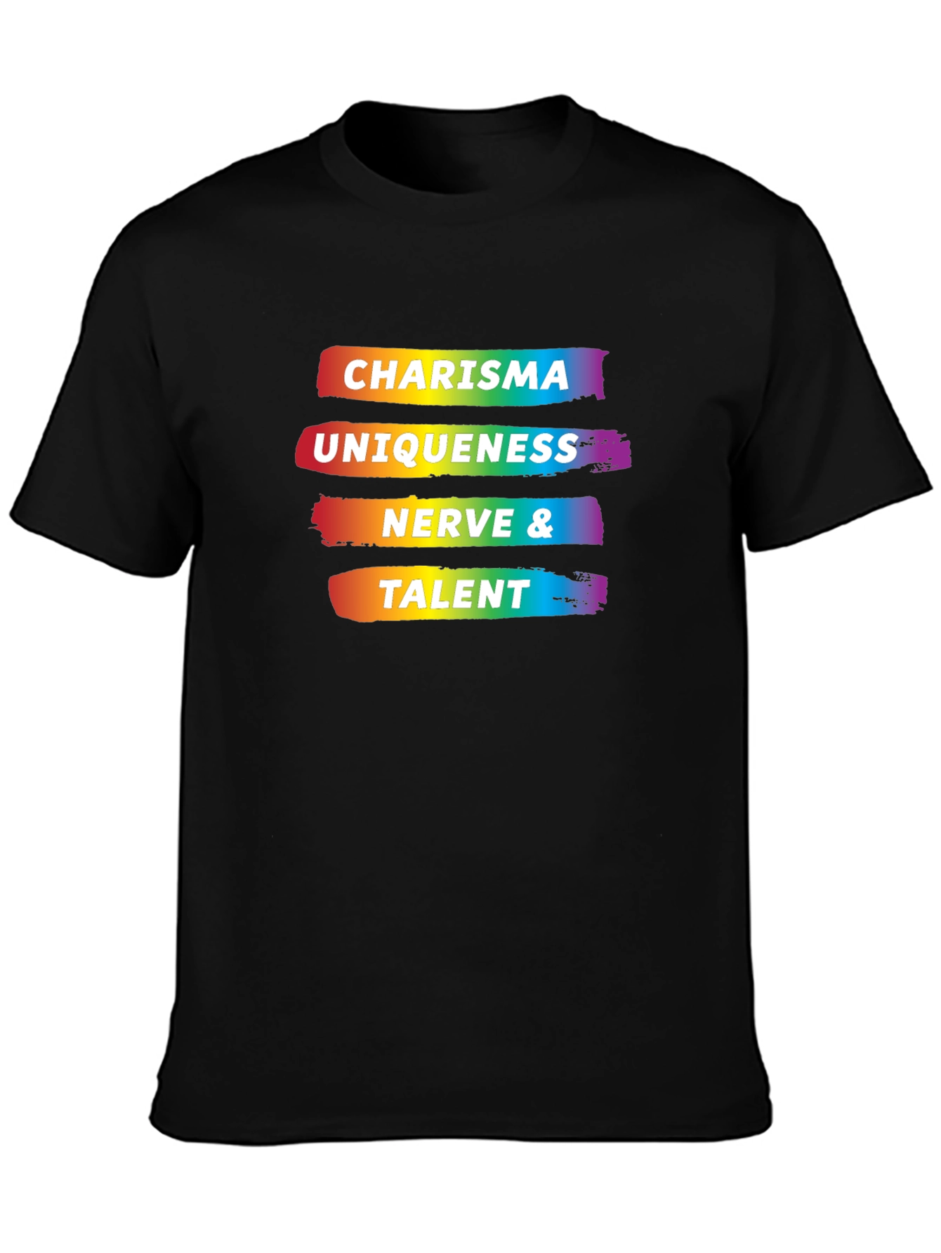 Charisma Uniqueness Nerve & Talent Graphic Tee