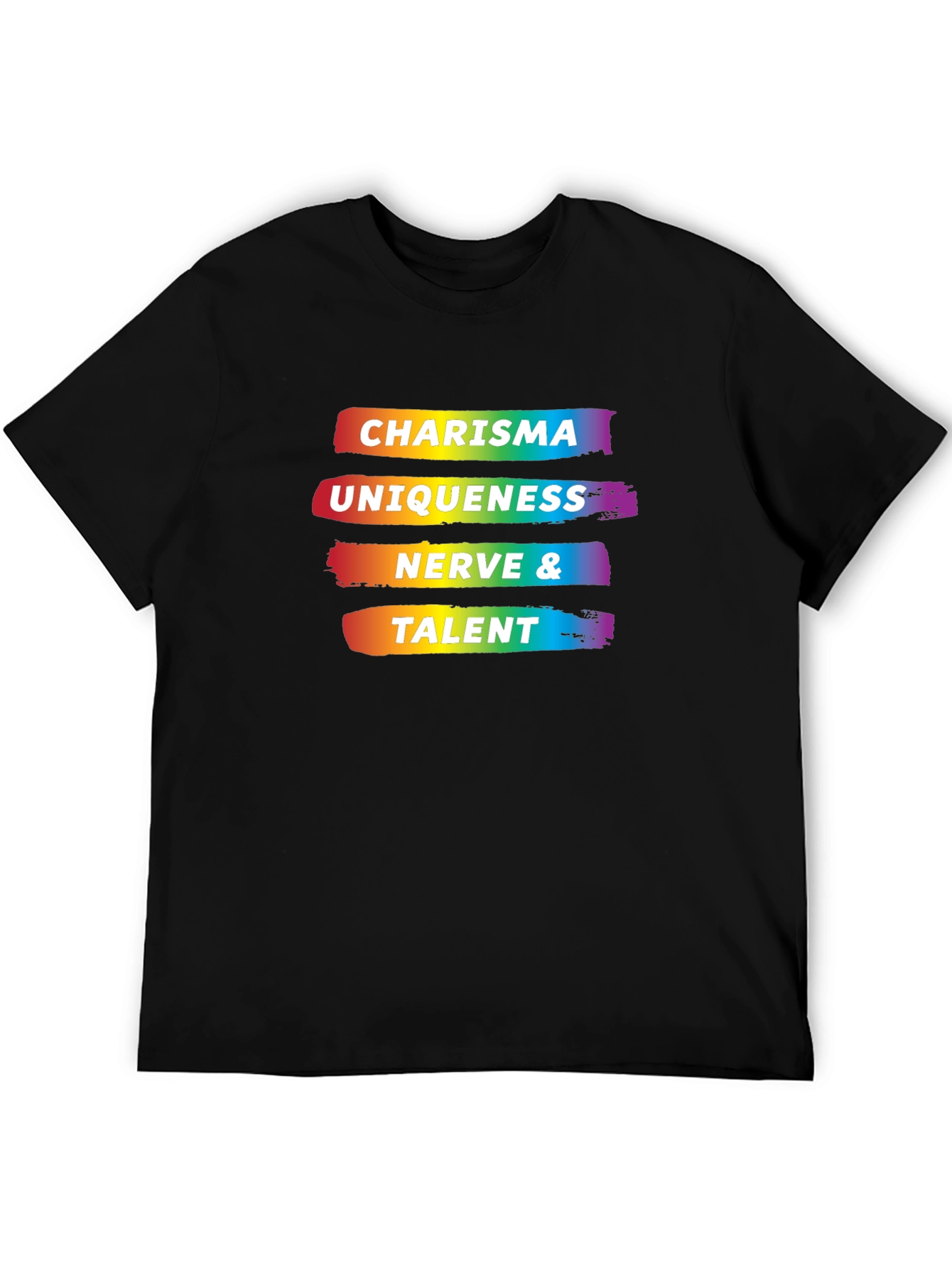 Charisma Uniqueness Nerve & Talent Graphic Tee