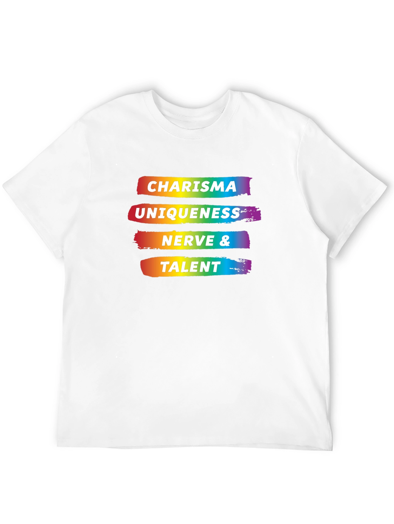 Charisma Uniqueness Nerve & Talent Graphic Tee