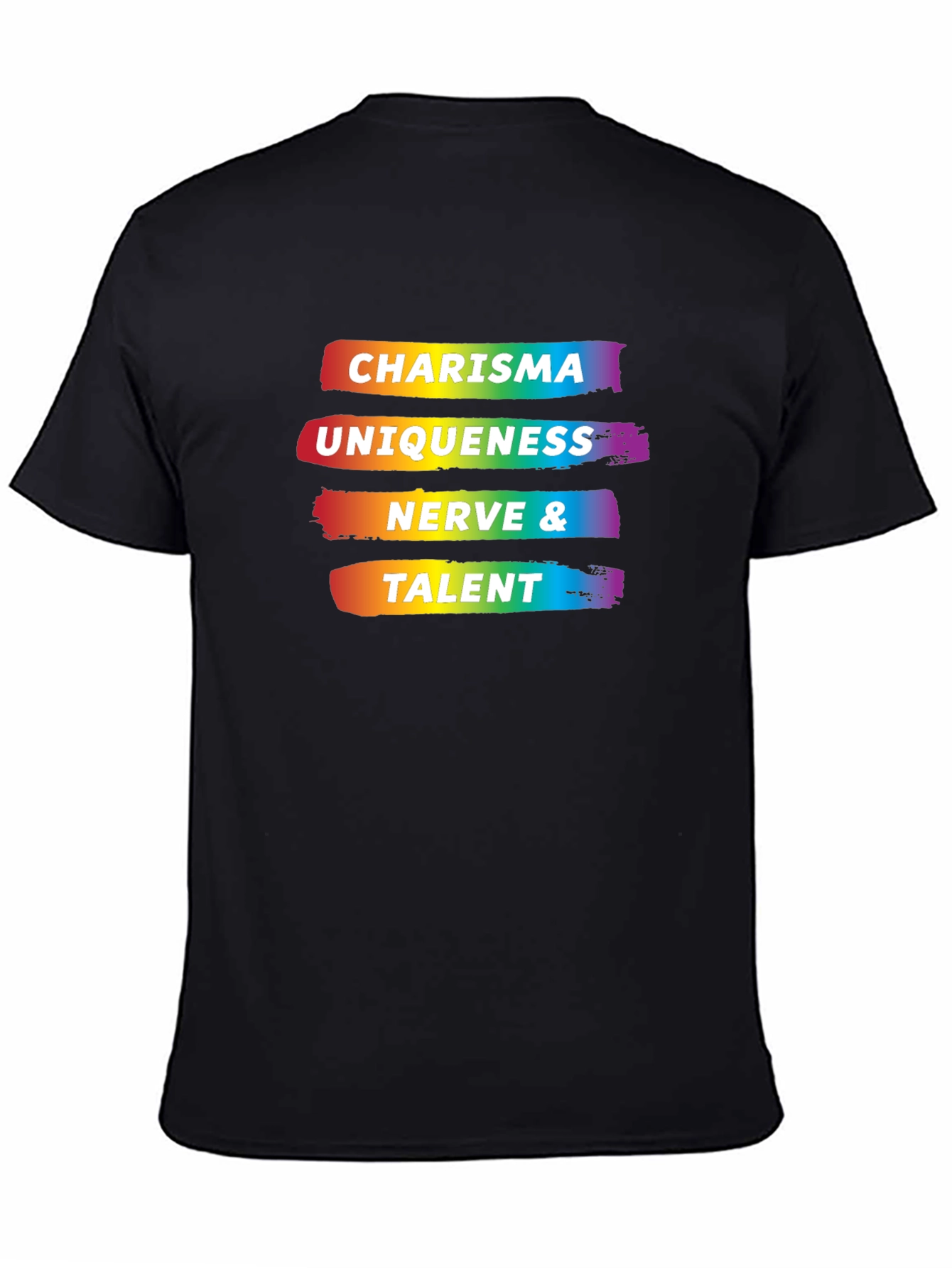 Charisma Uniqueness Nerve & Talent Graphic Tee