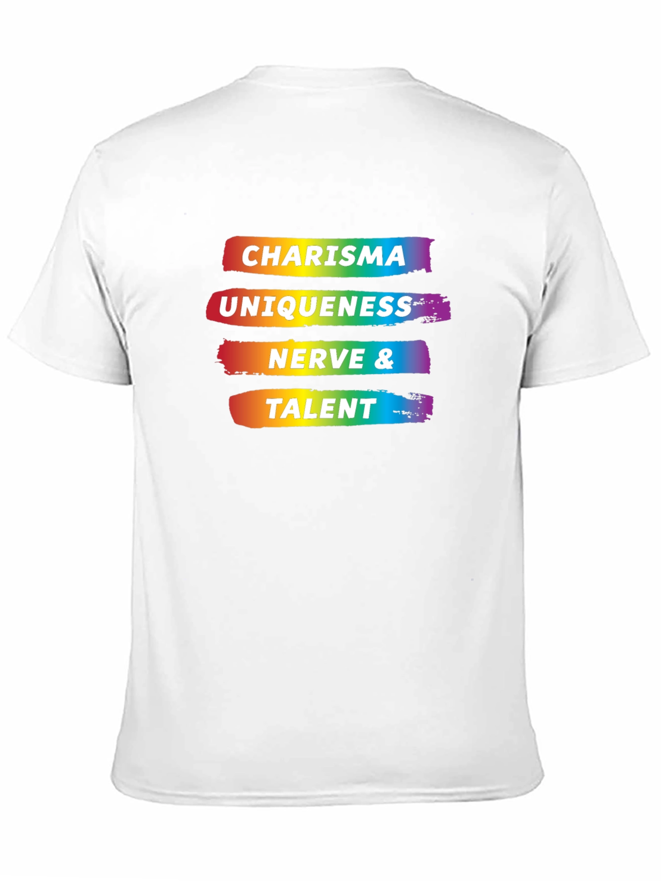 Charisma Uniqueness Nerve & Talent Graphic Tee