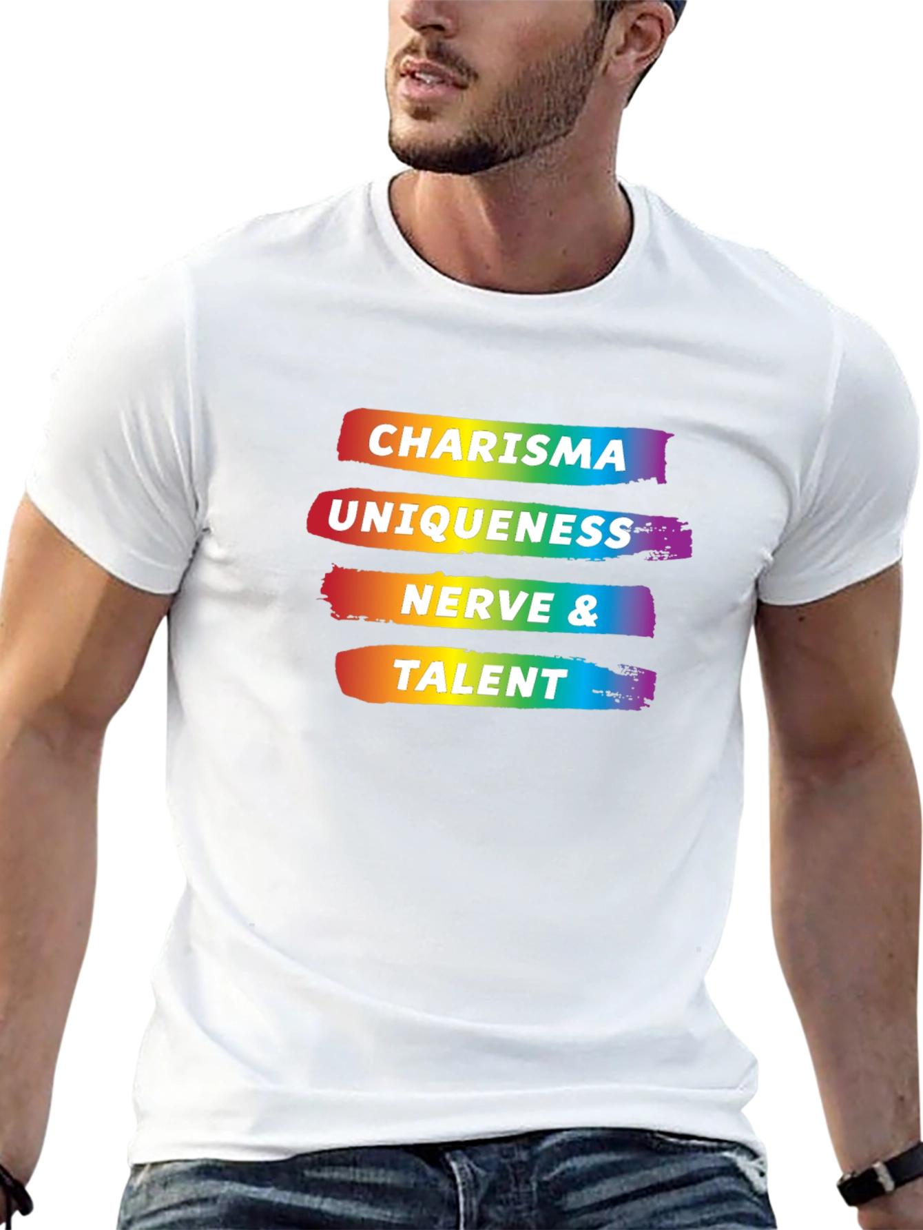 Charisma Uniqueness Nerve & Talent Graphic Tee