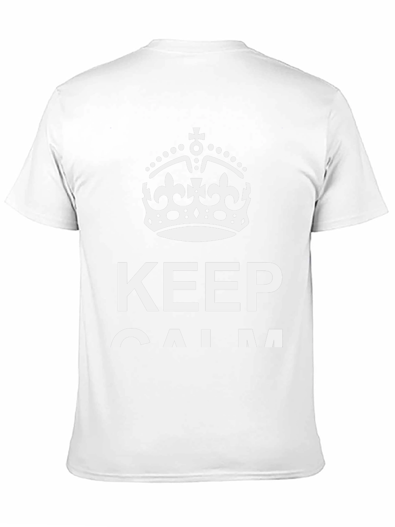 Keep Calm Graphic Tee - Black