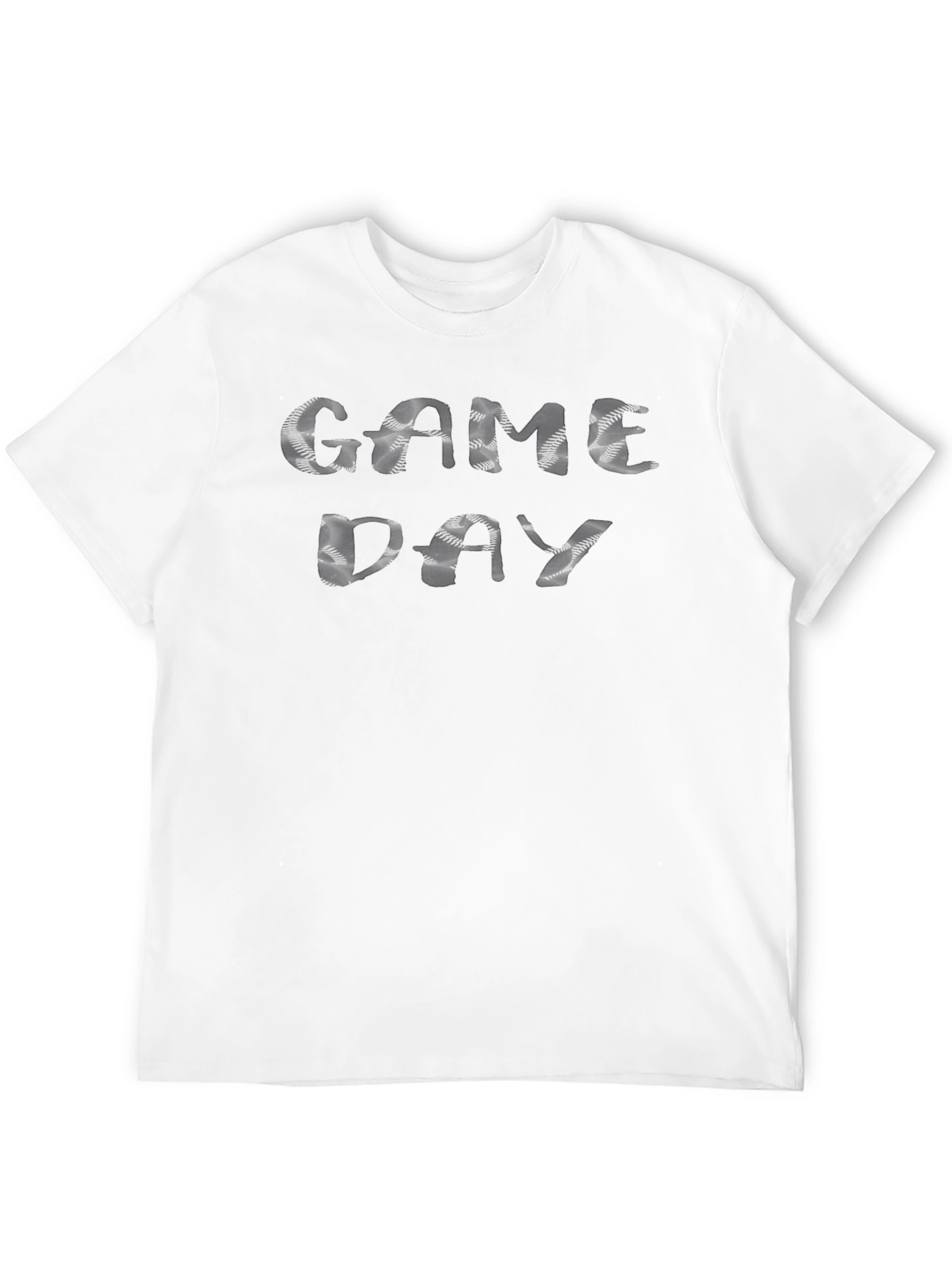 Game Day Baseball Print T-Shirt