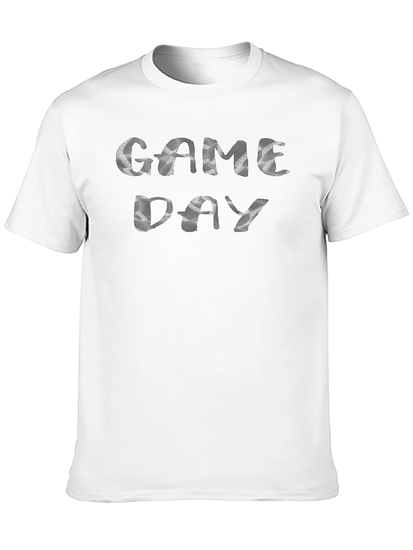Game Day Baseball Print T-Shirt