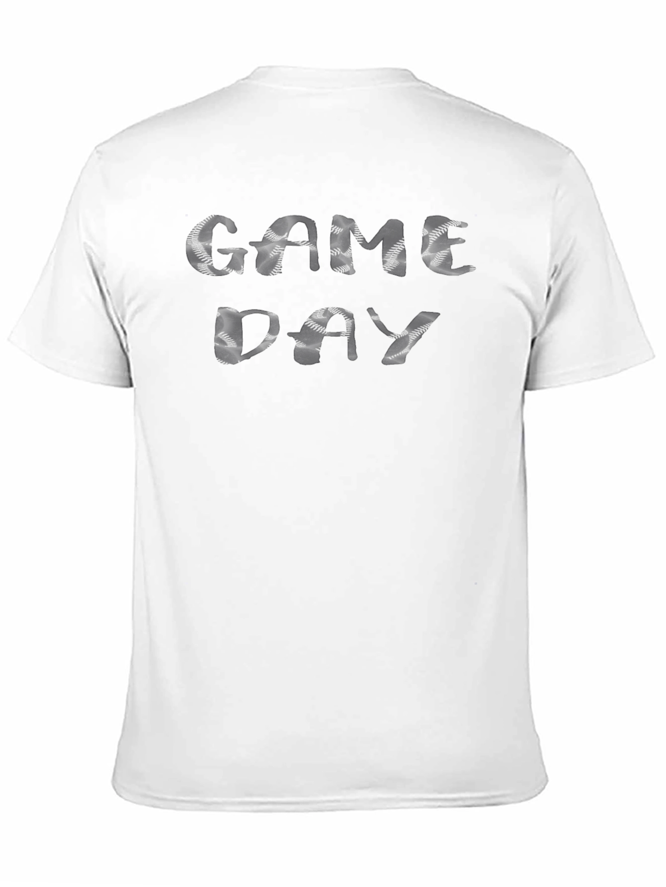 Game Day Baseball Print T-Shirt